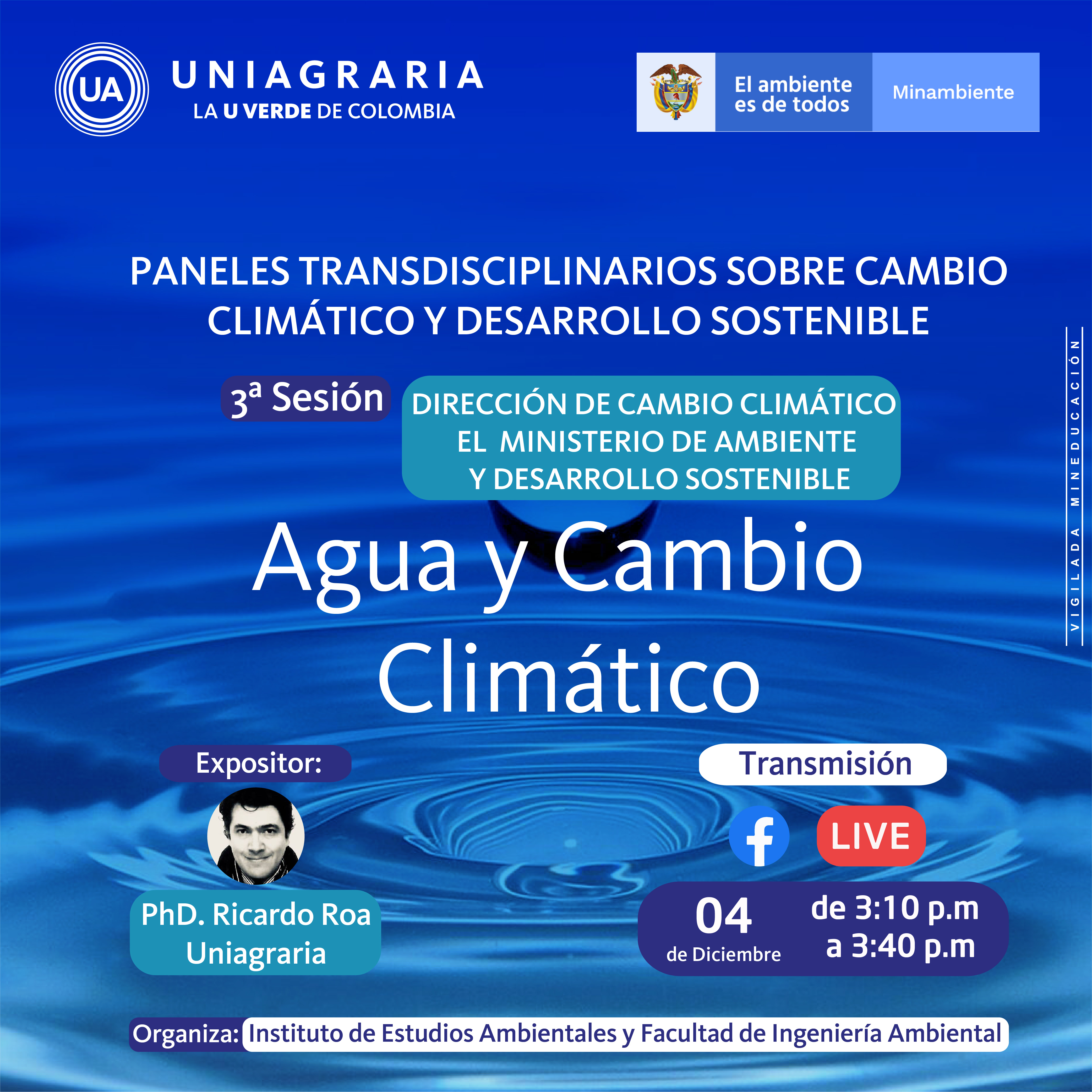 Paneles transdisciplinarios sobre cambio climático y desarrollo sostenible