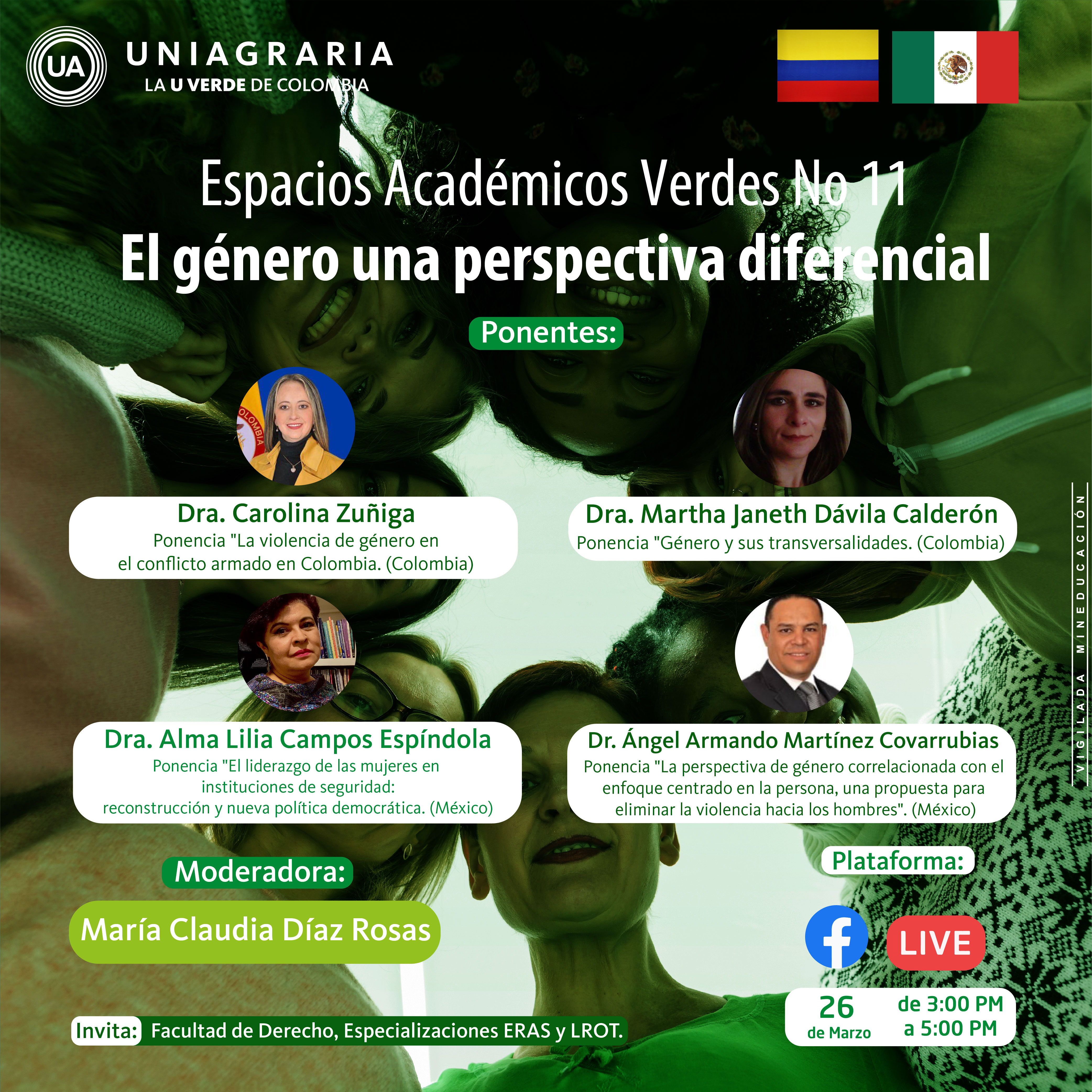 Espacios Académicos Verdes No. 11 – El género una perspectiva diferencial