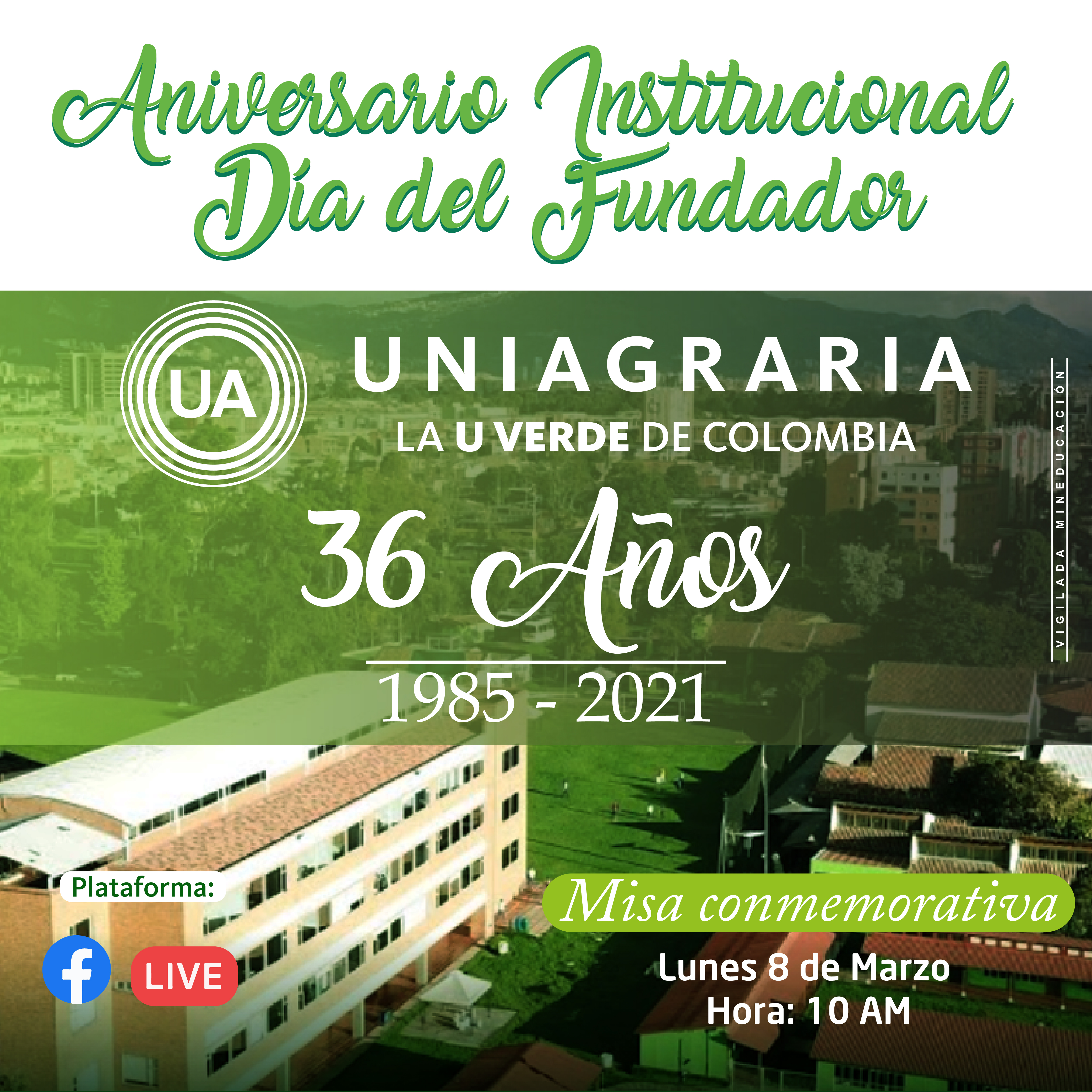 Aniversario Institucional Día del Fundador