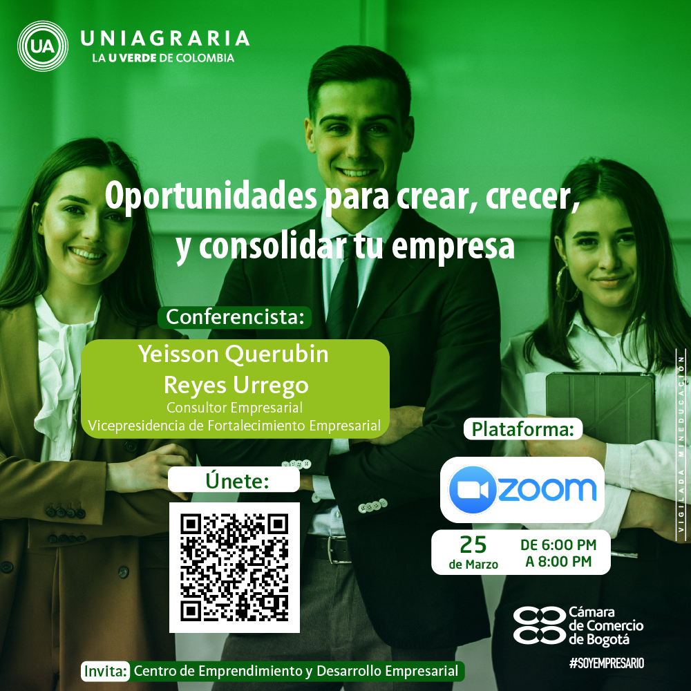 Oportunidades para crear, crecer y consolidar tu empresa