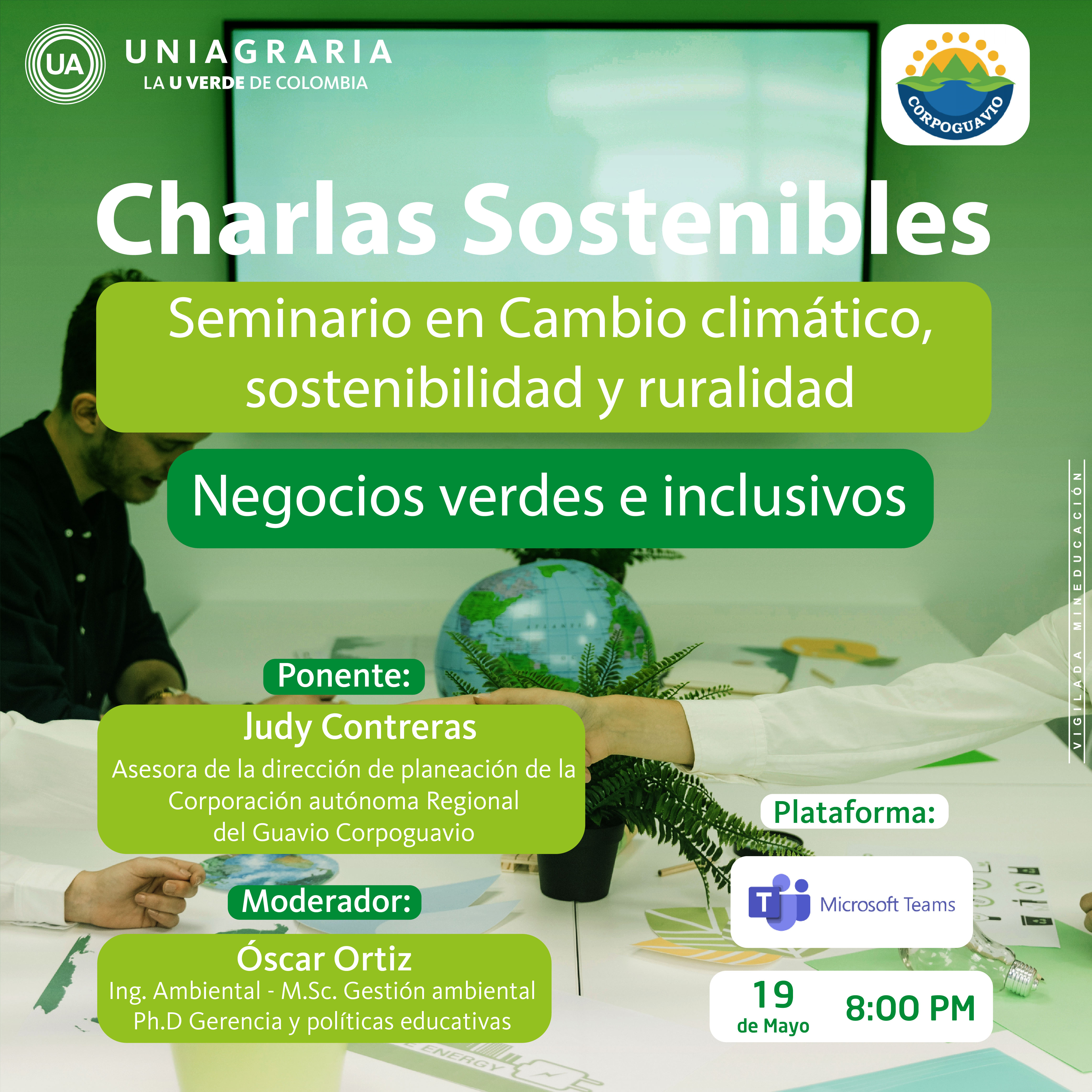 Charlas Sostenibles: Negocios verdes e inclusivos