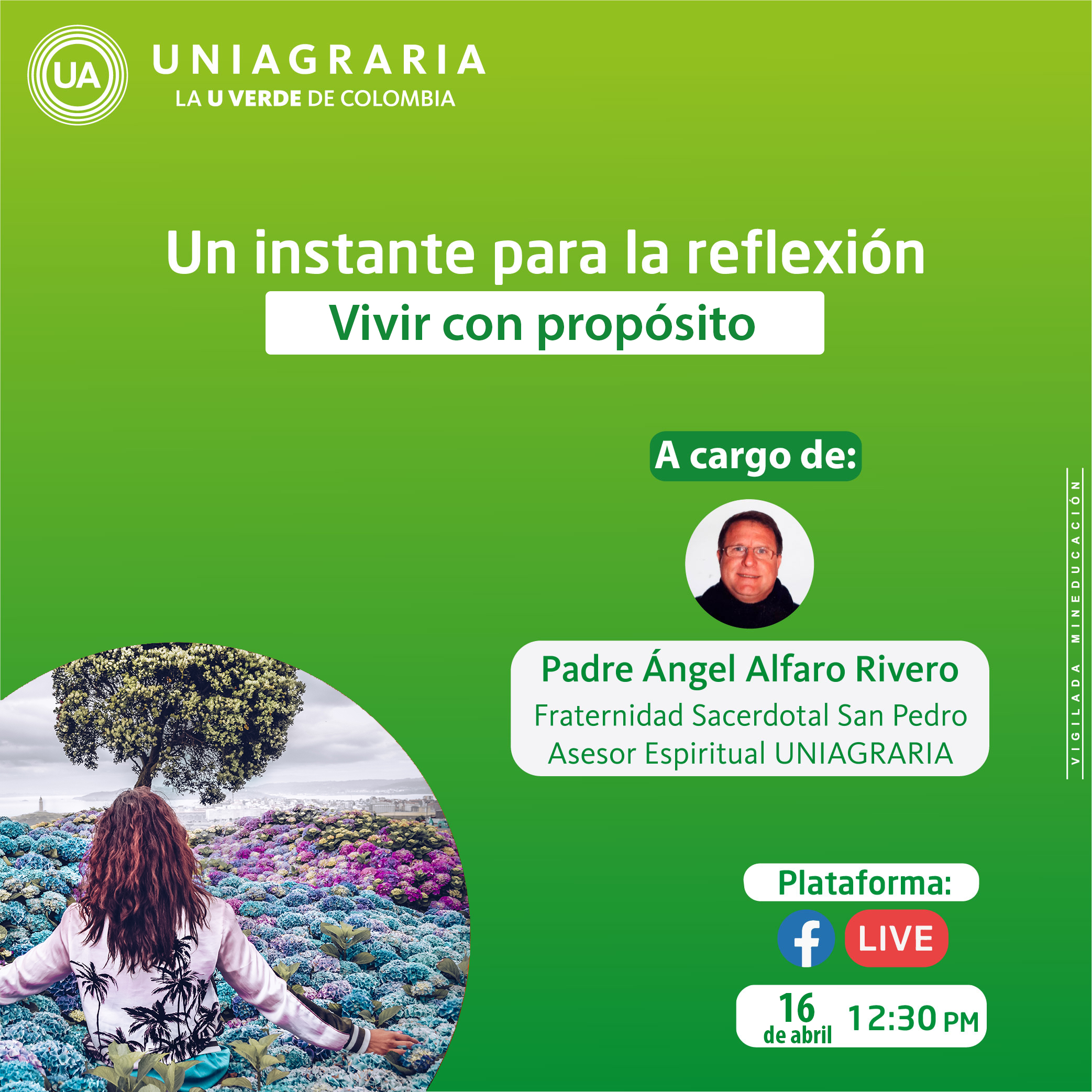 Un instante para la reflexión – Vivir con propósito