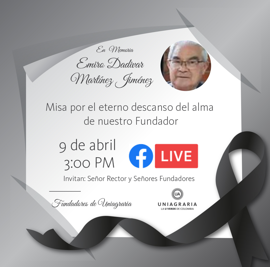 Misa por el eterno descanso del alma de nuestro fundador