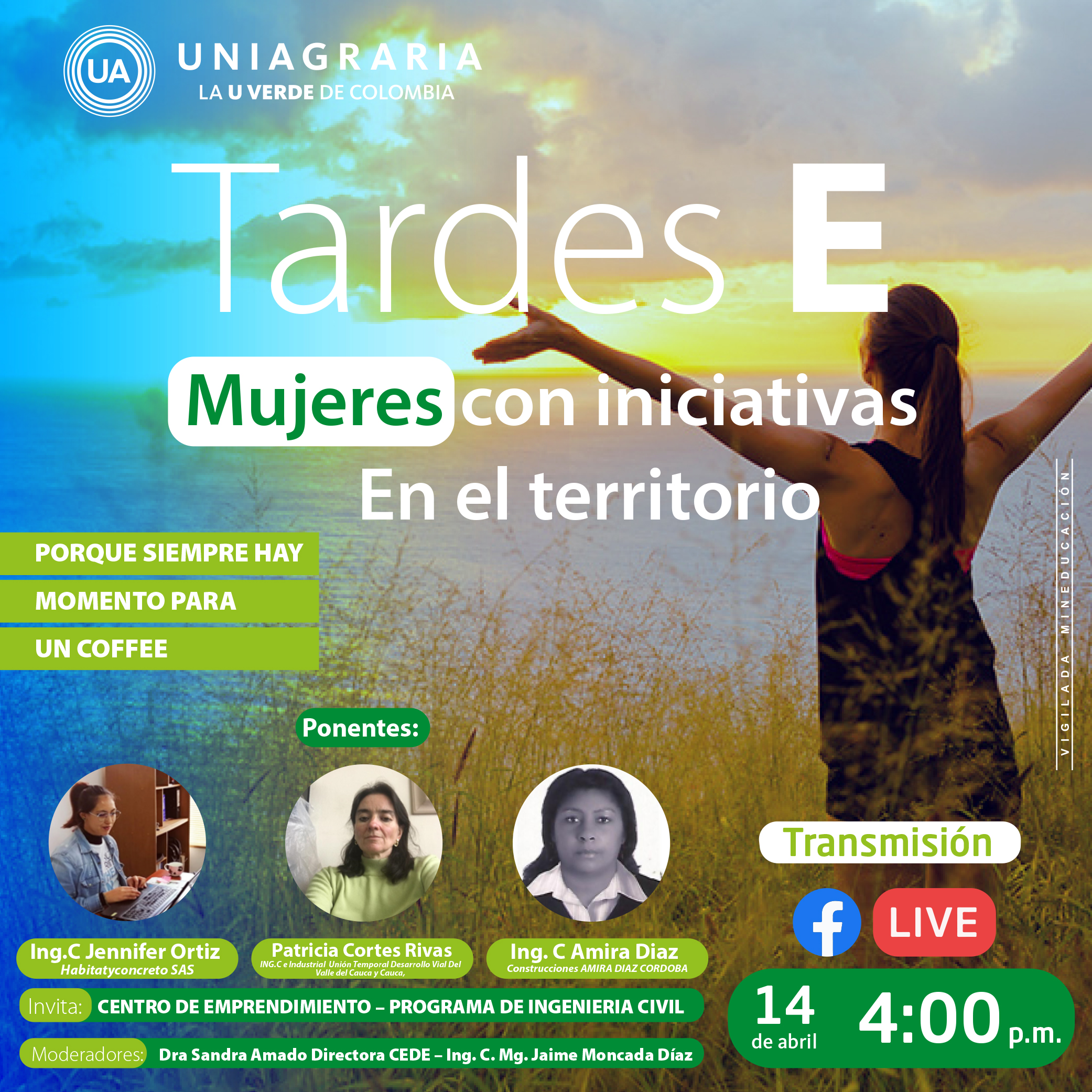 Tardes E: Mujeres con iniciativas en el territorito
