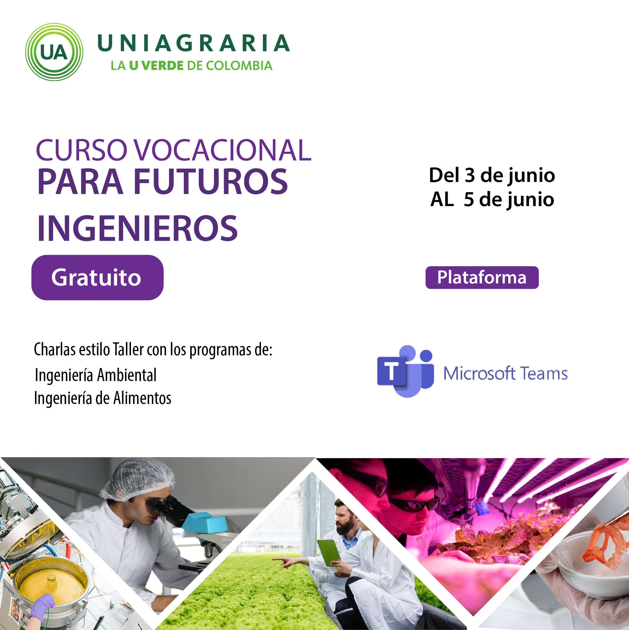 Curso vocacional para futuros Ingenieros