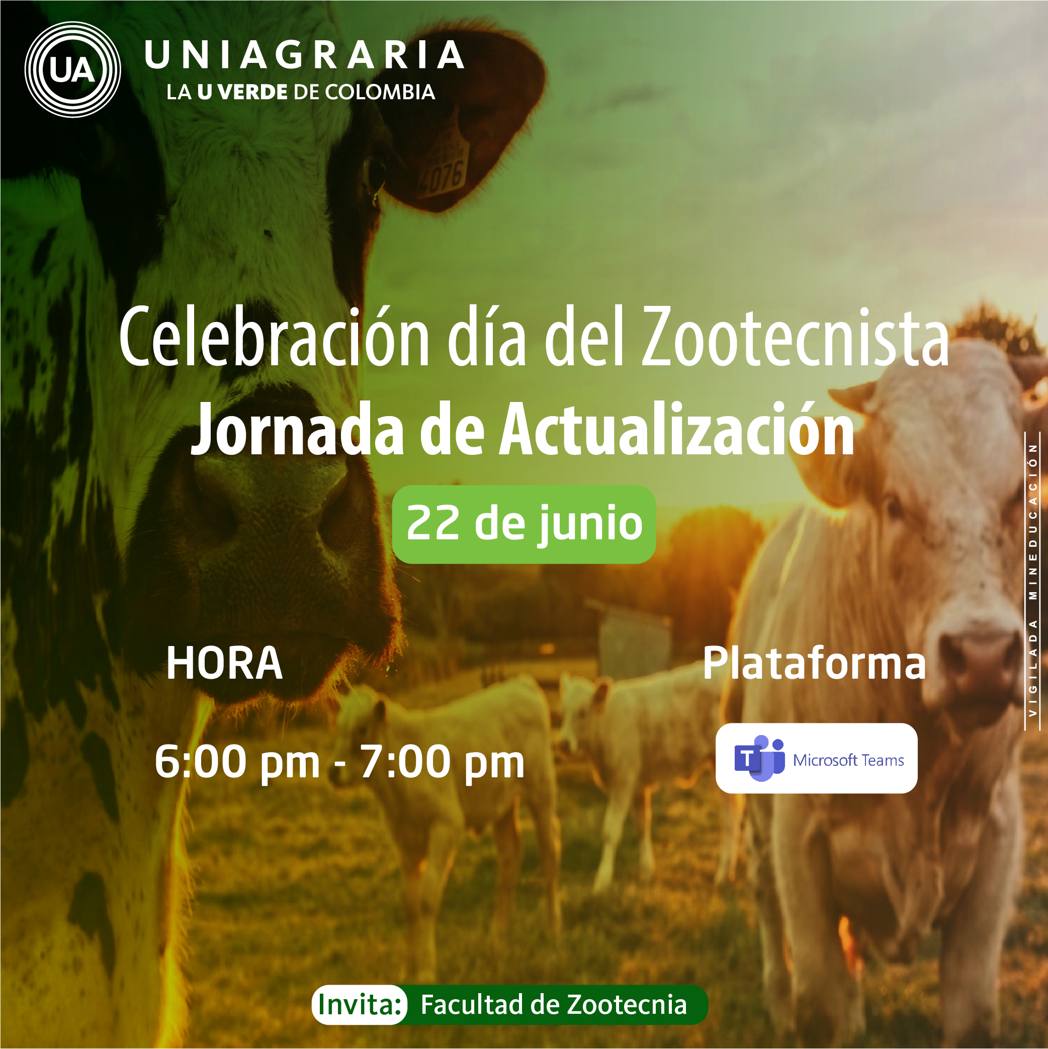 Celebración día del Zootecnista