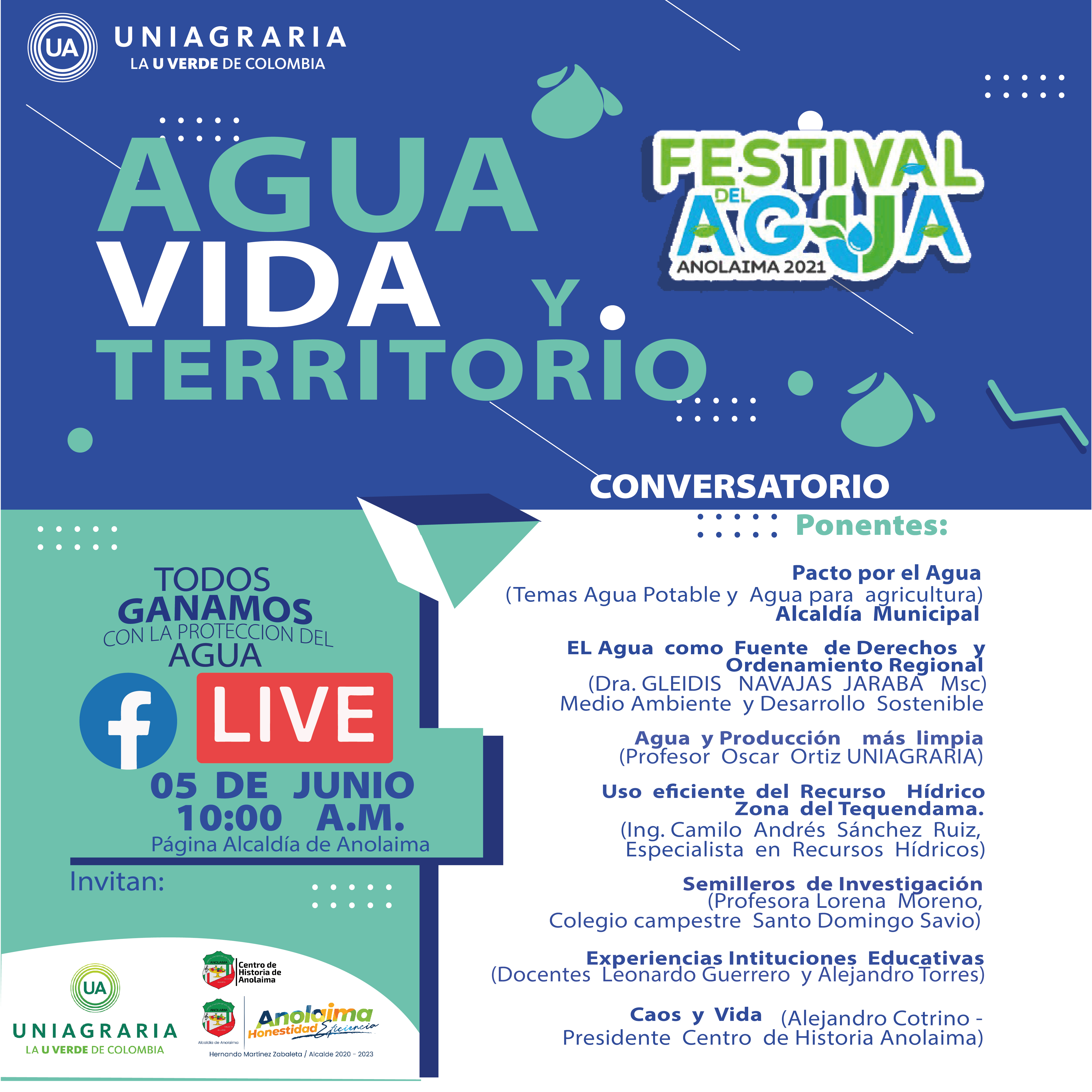 Conversatorio: Agua, vida y territorio