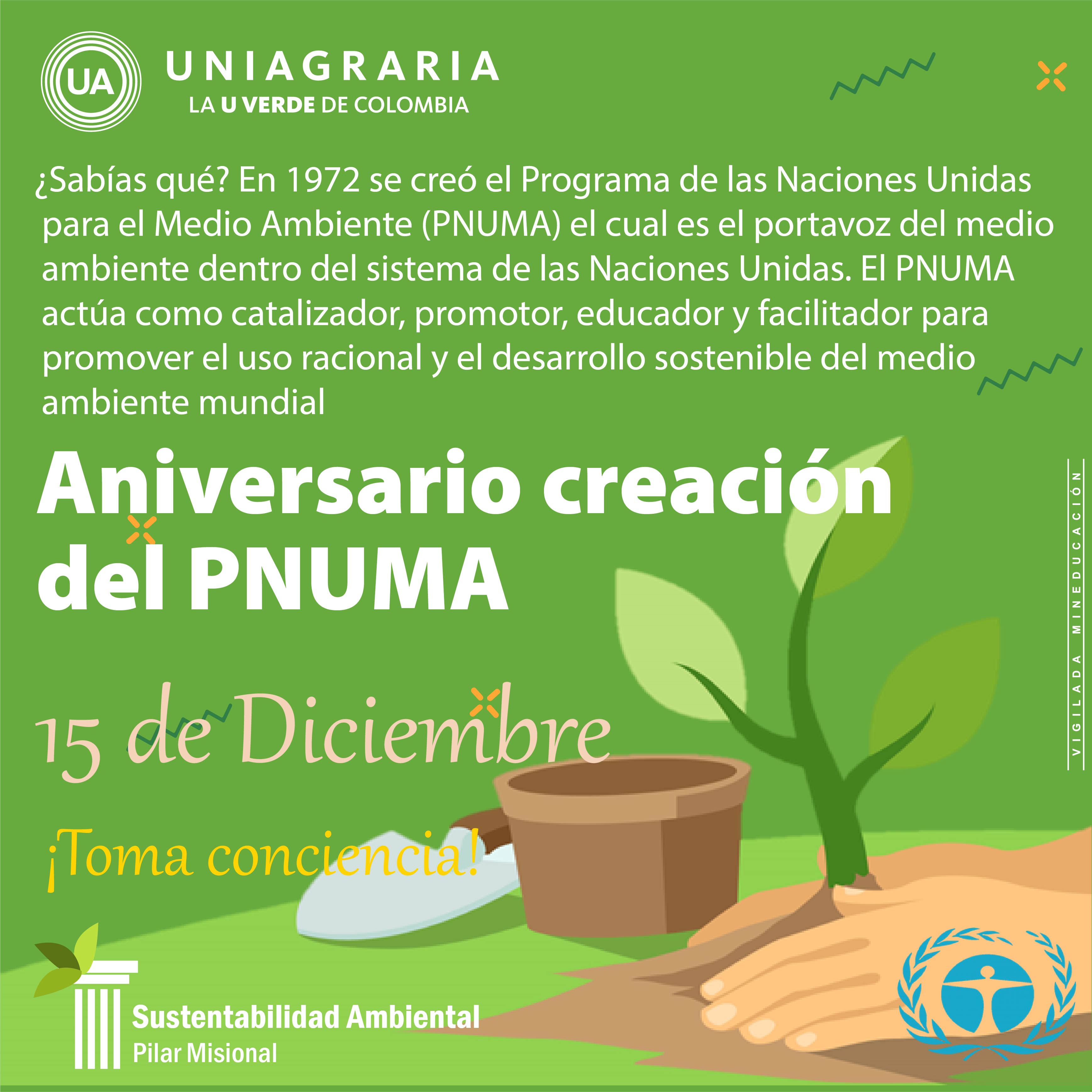 Aniversario creación del PNUMA