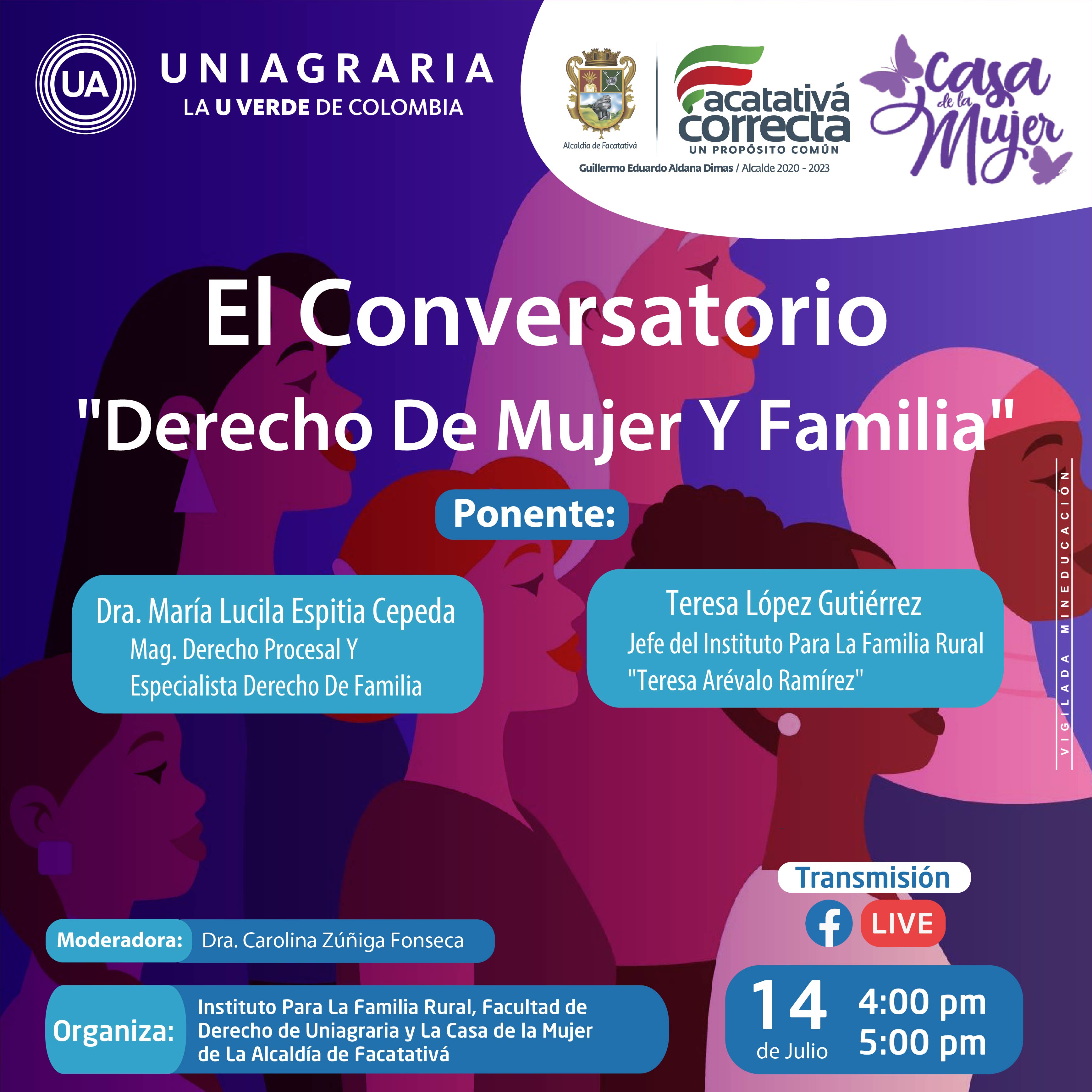 Conversatorio: Derecho de Mujer y Familia