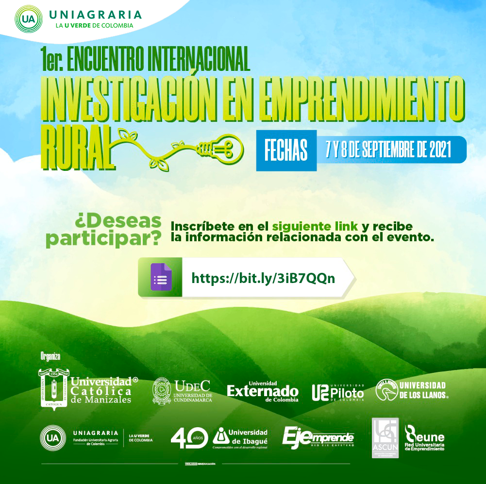 1er. Encuentro Internacional de investigación en emprendimiento rural