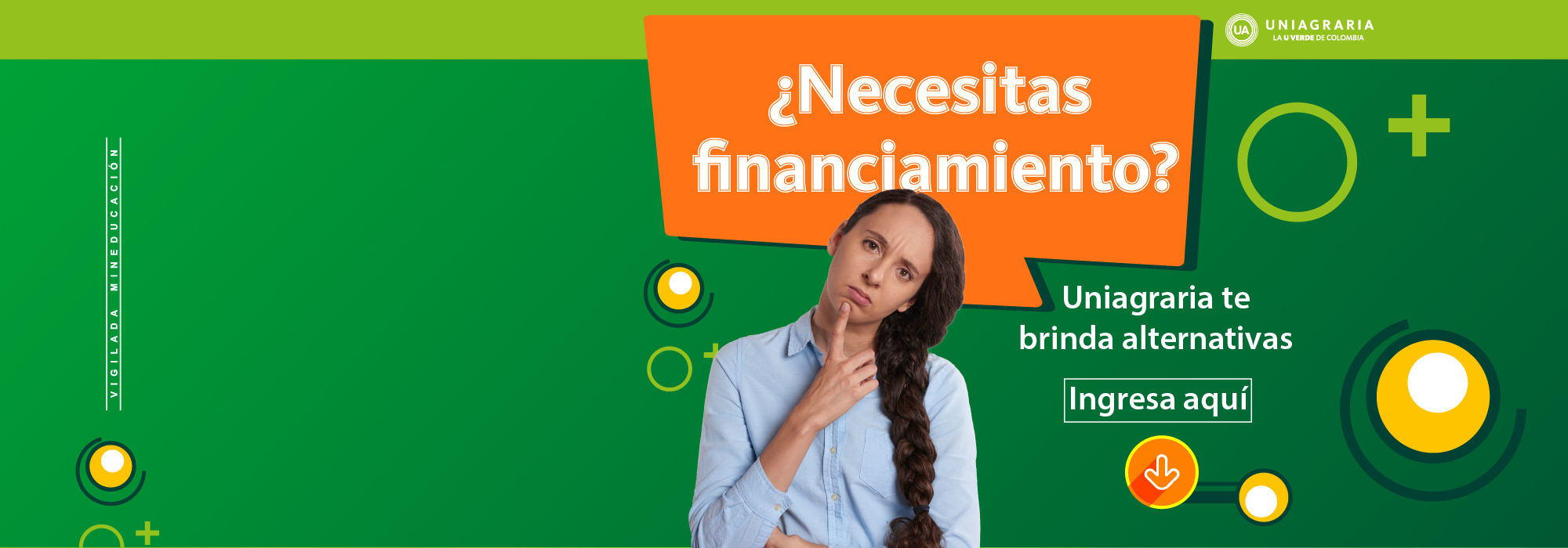 ¿Necesitas financiamiento?