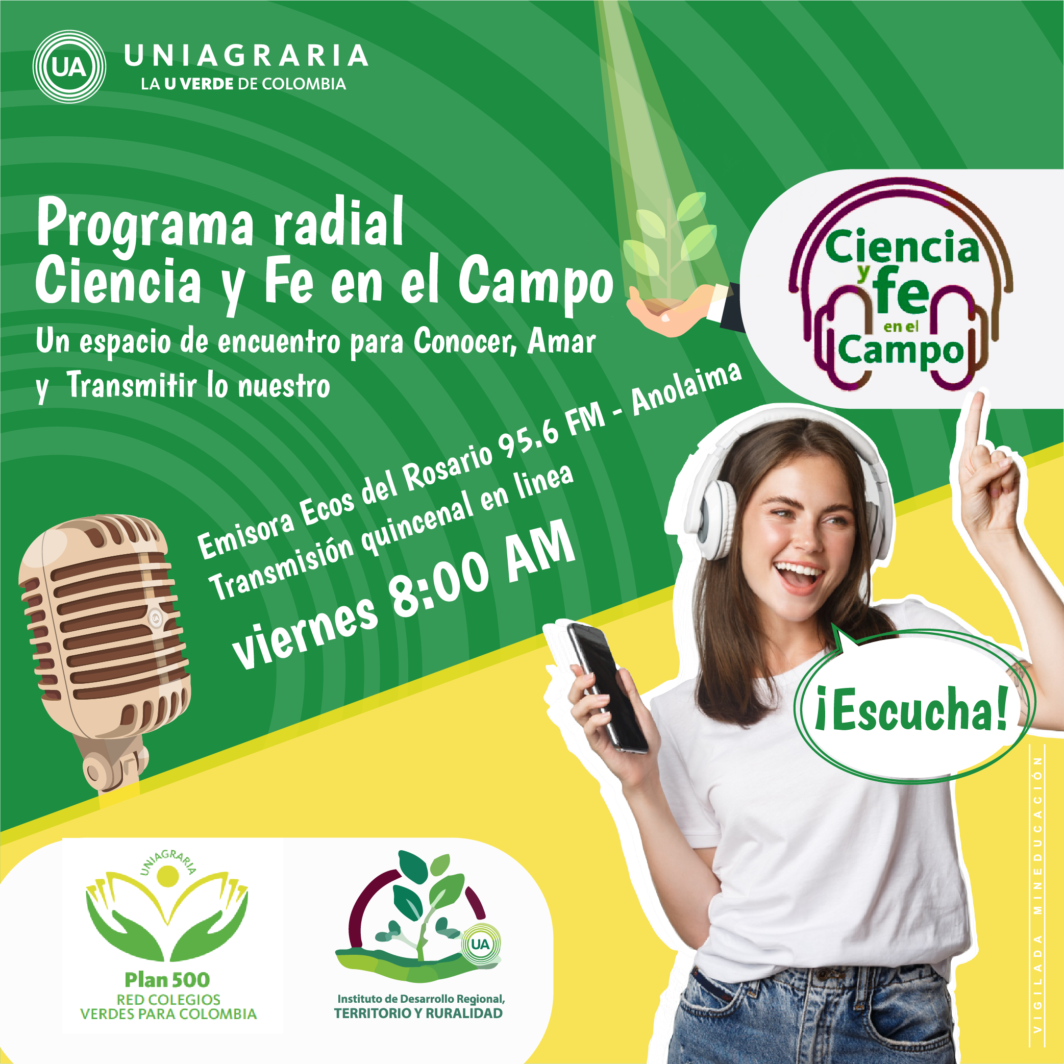 Programa radial Ciencia y Fe en el campo