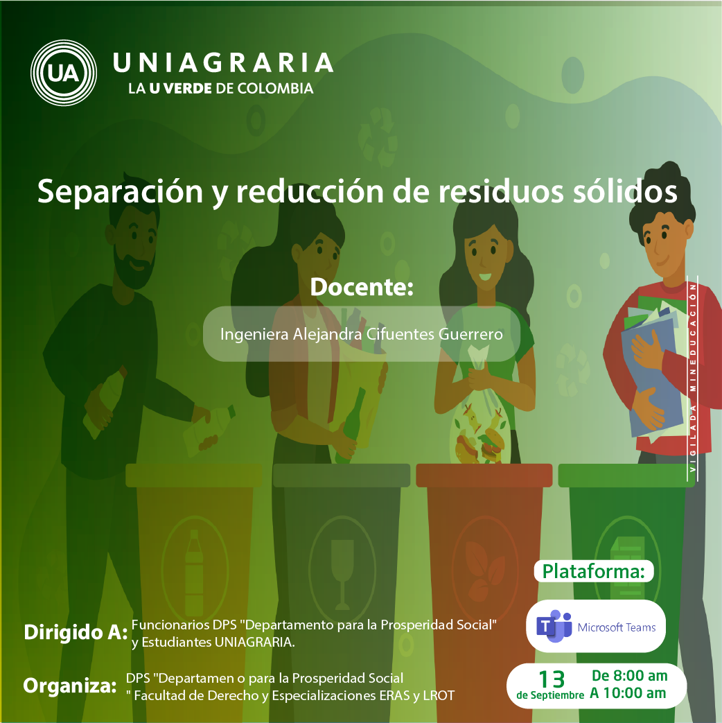 Separación y reducción de residuos sólidos