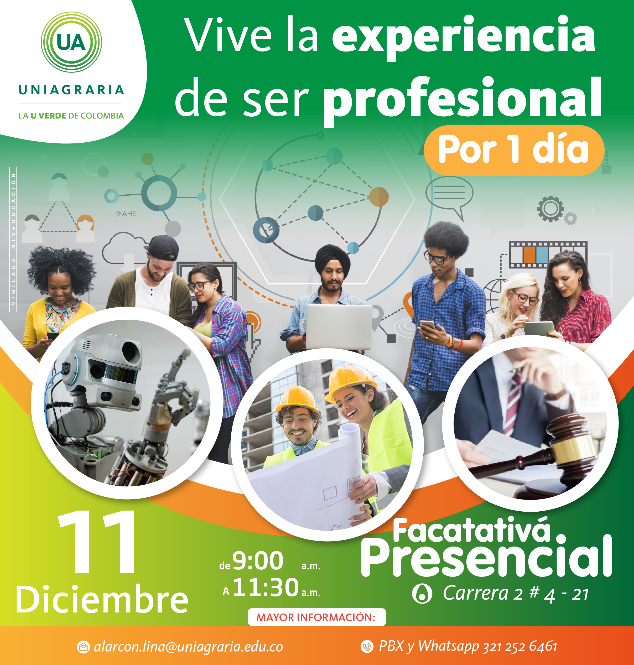 Vive la experiencia de ser profesional por 1 día – Facatativá