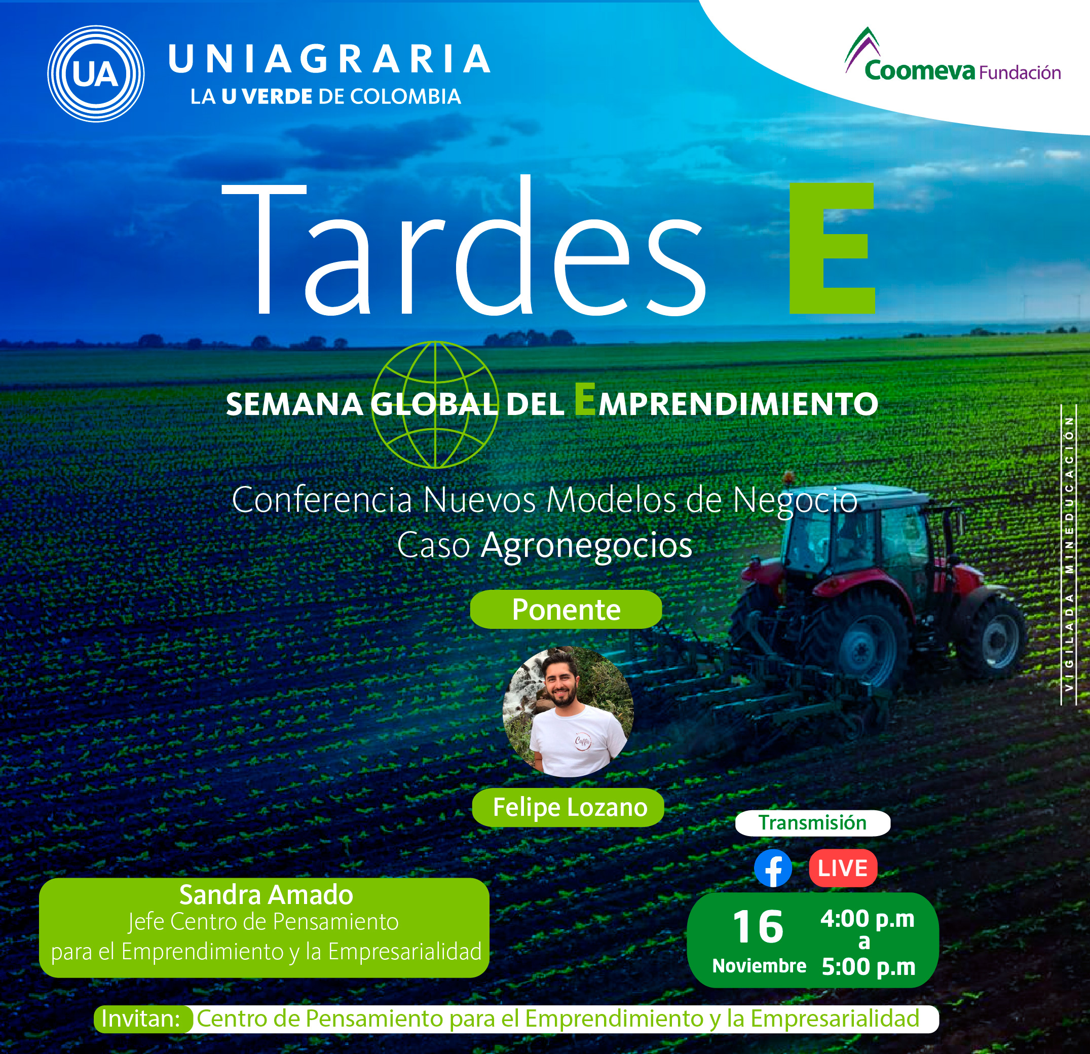 Tarde E: Conferencia nuevos modelos de negocio