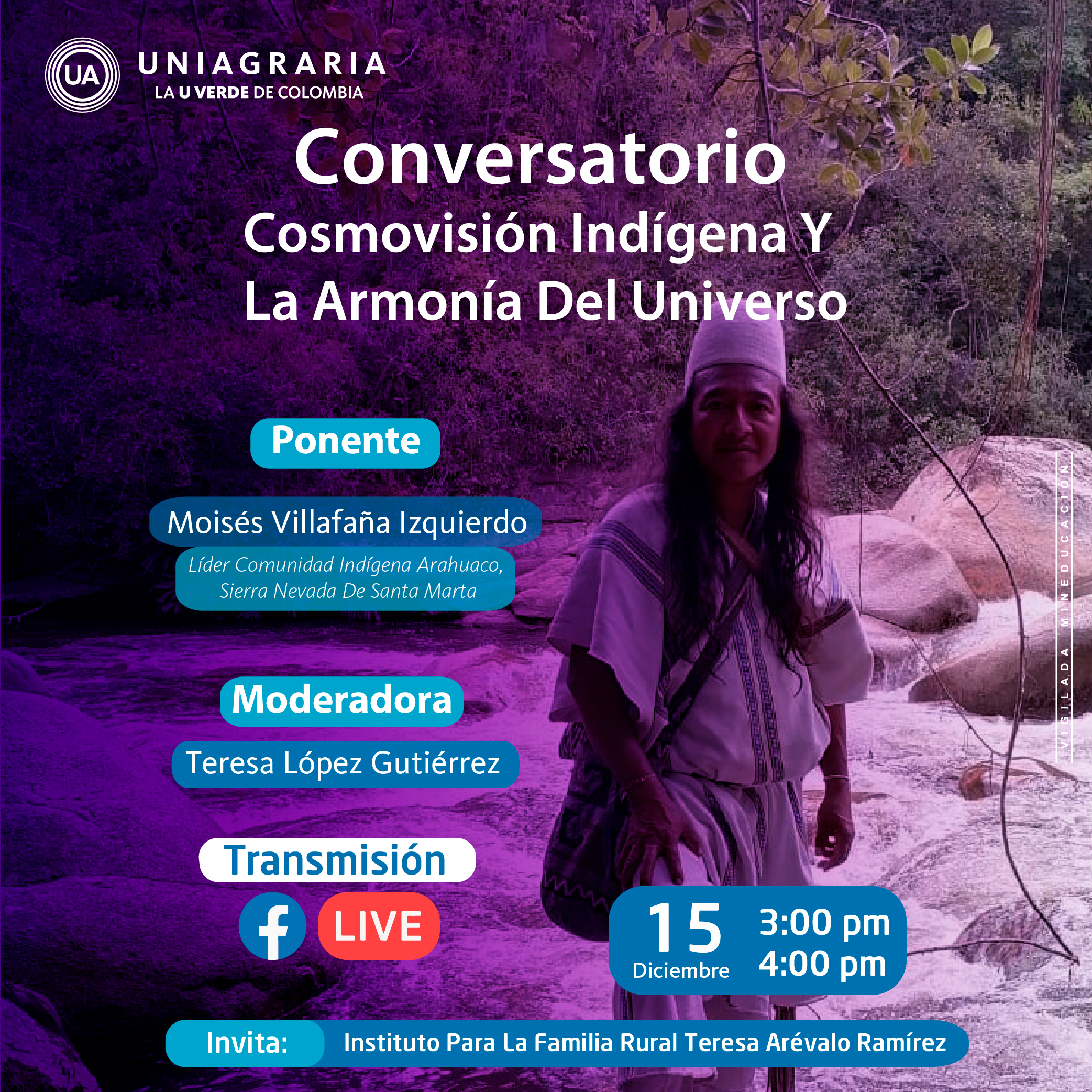 Conversatorio: Cosmovisión indígena y la armonía del universo