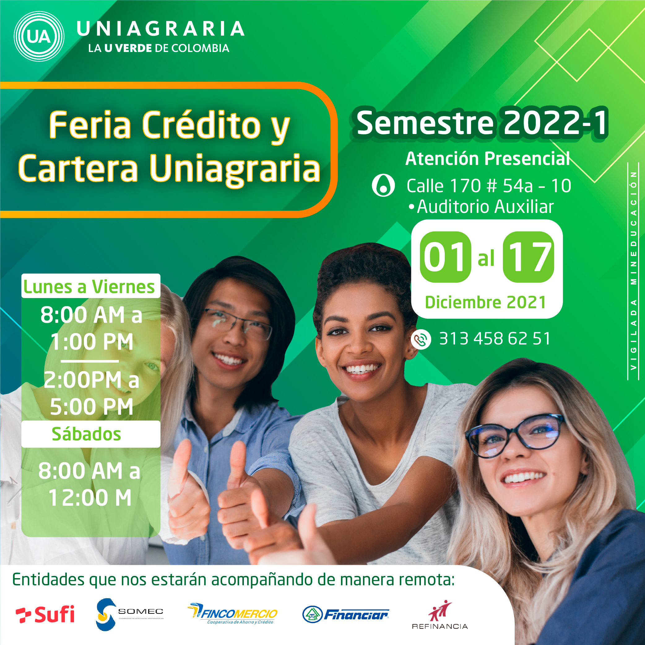 Feria Crédito y Cartera Uniagraria
