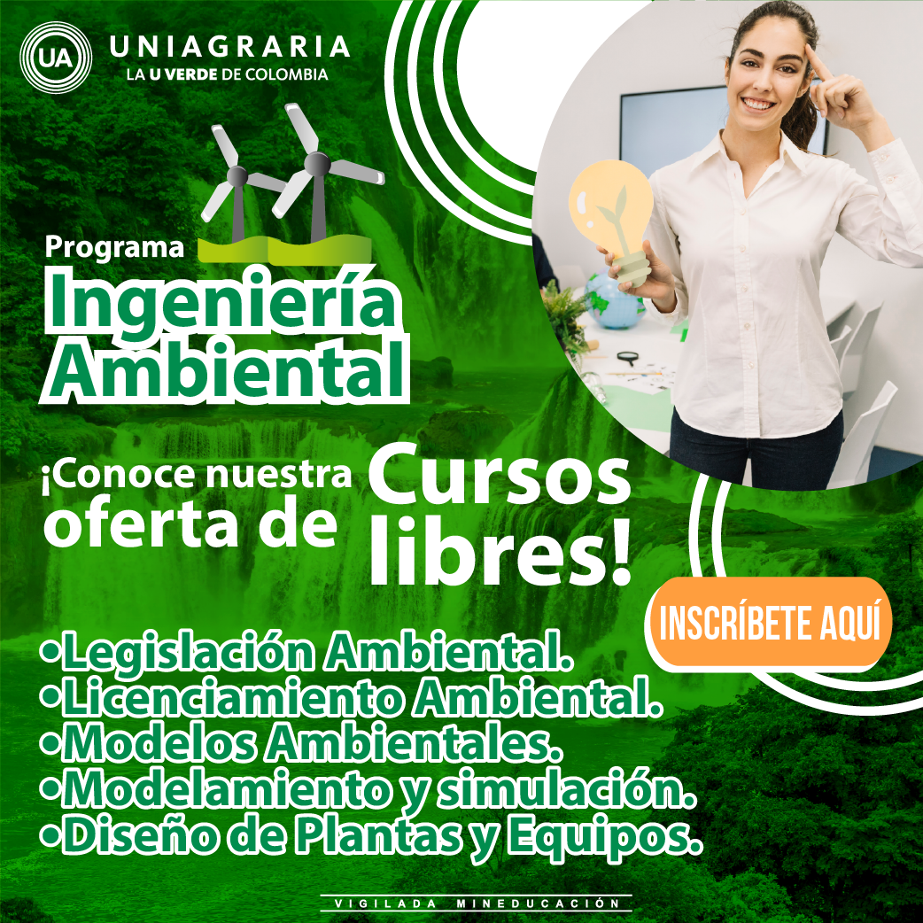 Conoce nuestra oferta de cursos libres en el programa de Ingeniería Ambiental