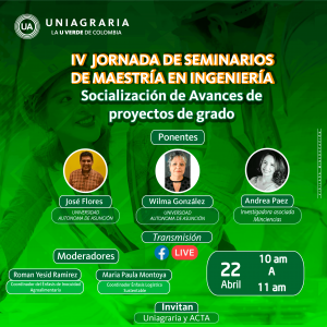 IV Jornada se seminarios de Maestría en Ingeniería