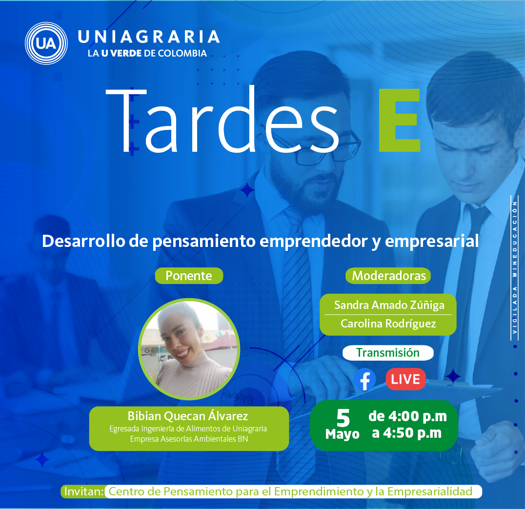 Tardes E: Desarrollo de pensamiento emprendedor y empresarial