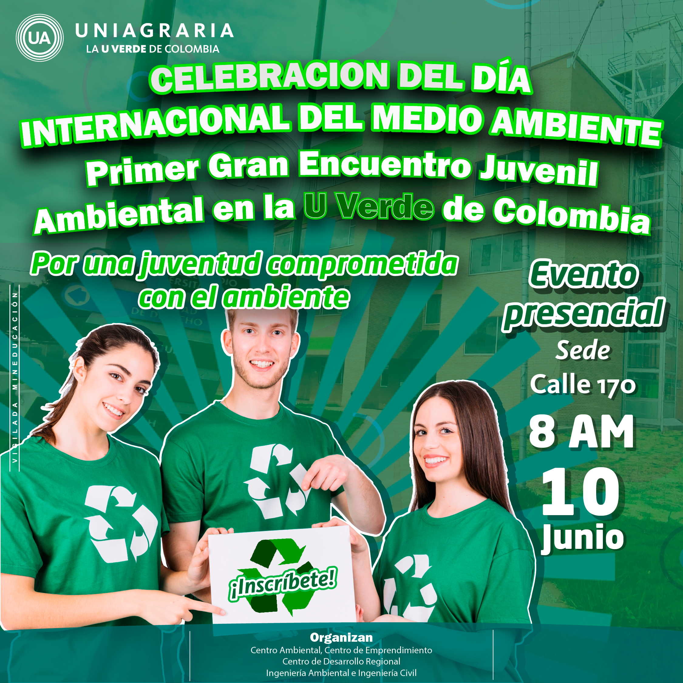 Encuentro juvenil – Celebración del día internacional del Medio Ambiente