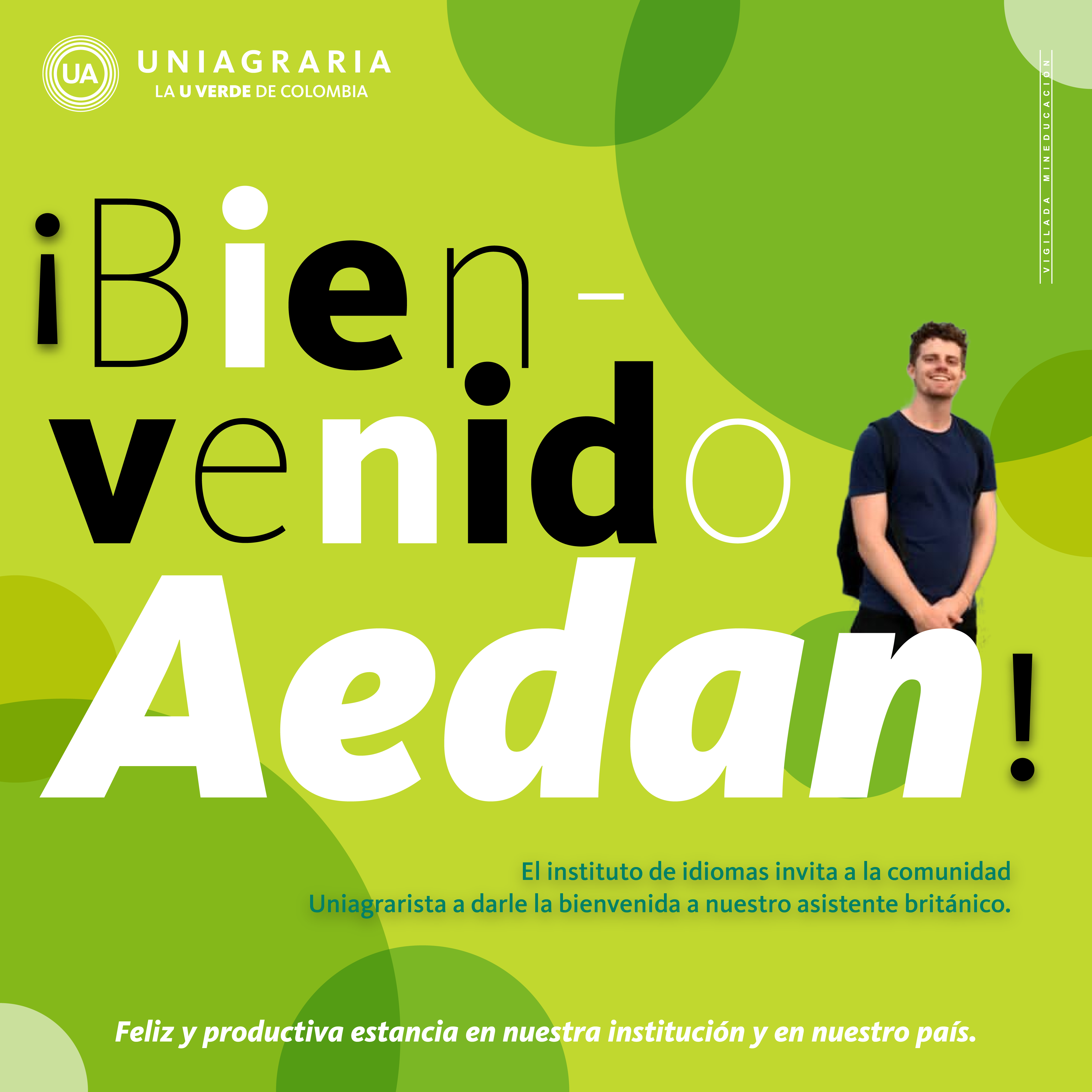 ¡Bienvenido Aedan!