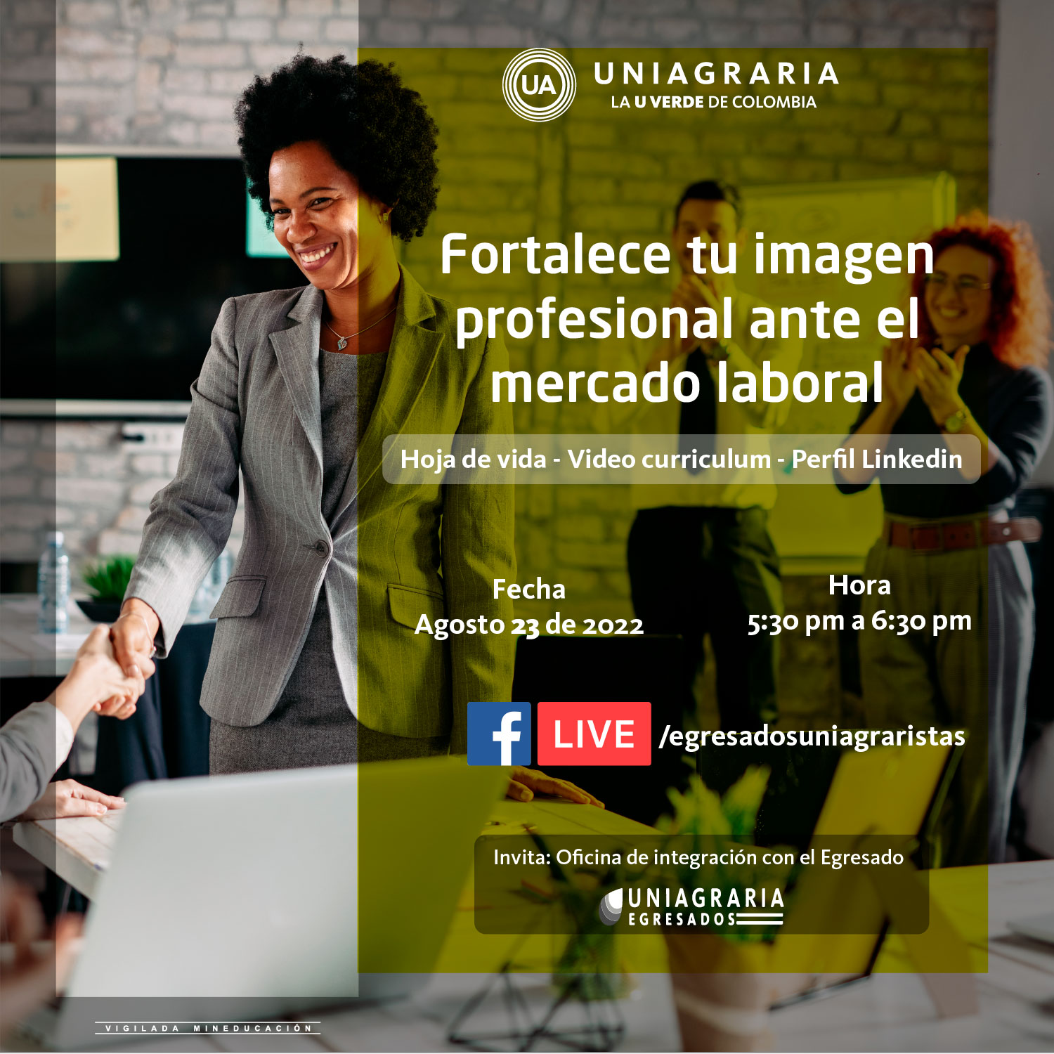 Fortalece tu imagen profesional ante el mercado laboral