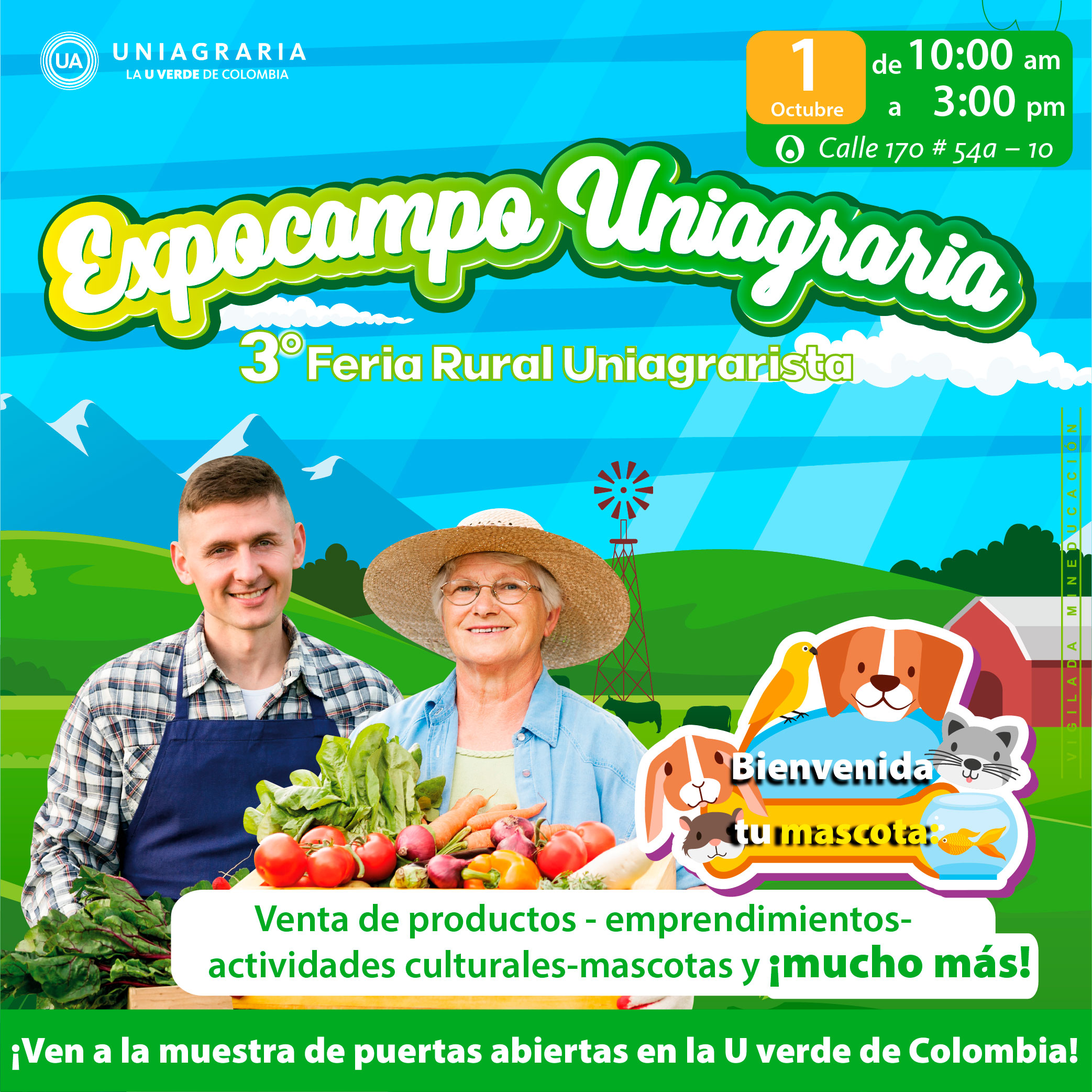 Expocampo Uniagraria: 3er Feria Rural Uniagrarista