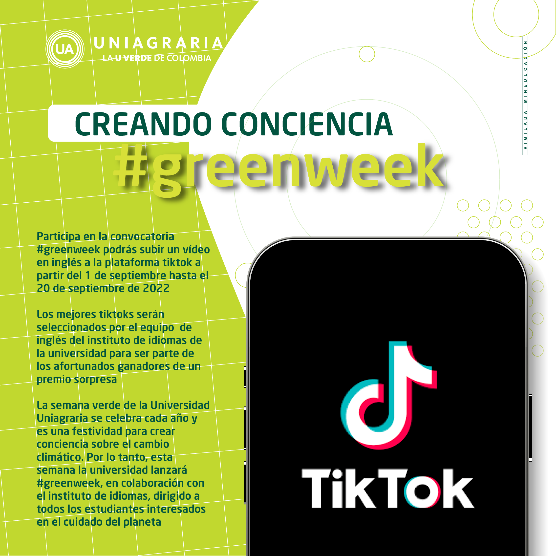Creando conciencia #greenweek