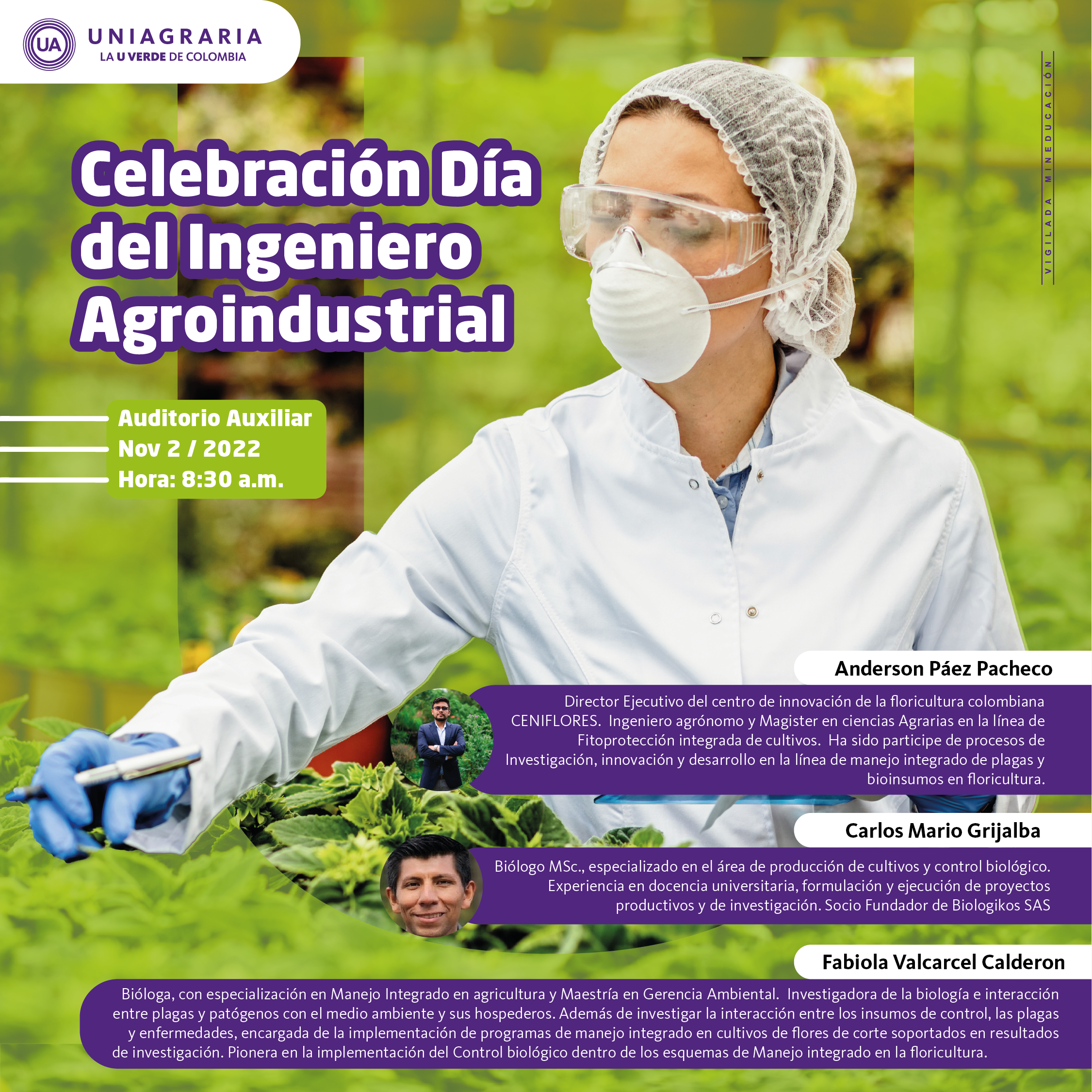 Celebración día del Ingeniero Agroindustrial