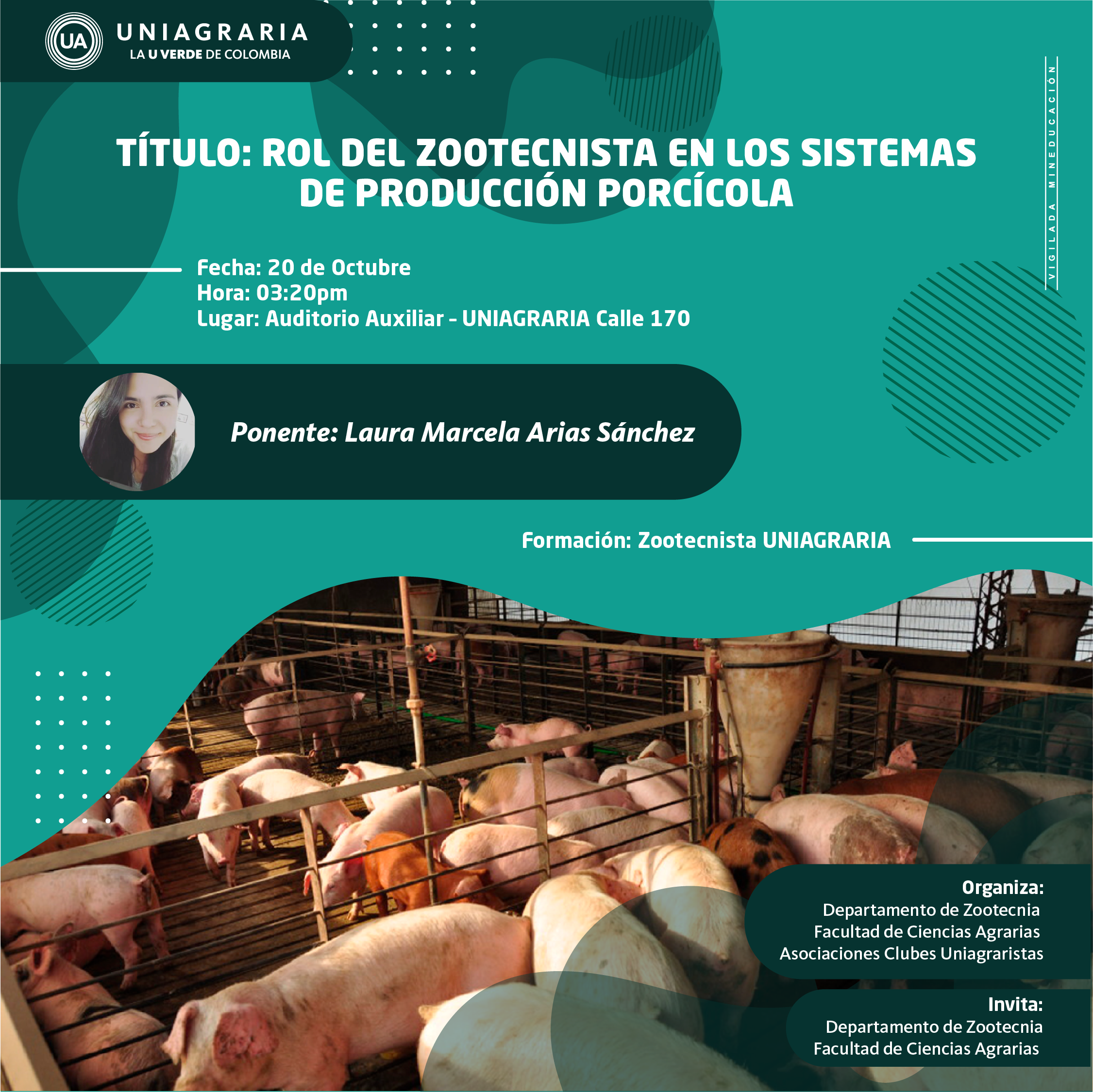 Rol del Zootecnista en los sistemas de producción porcícola