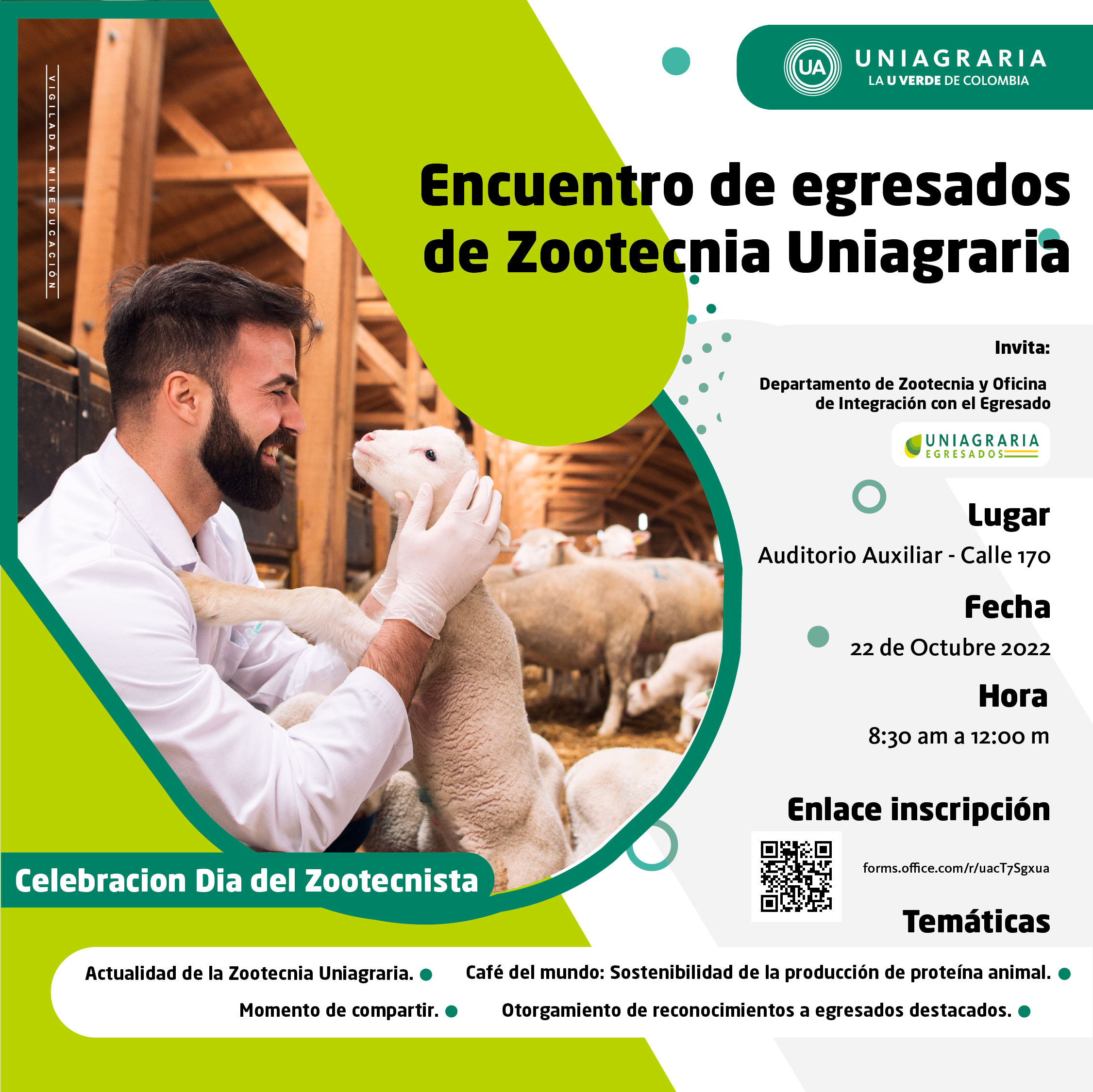 Encuentro de egresados de Zootecnia Uniagraria