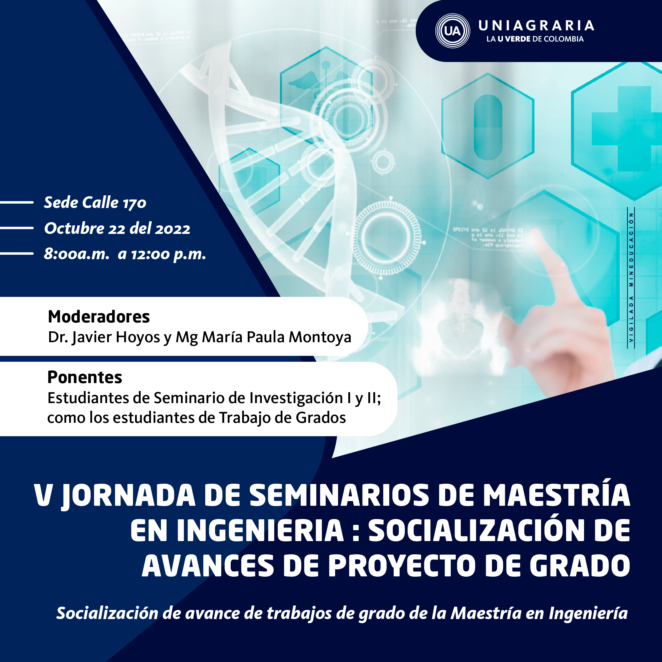 V Jornada de seminarios de Maestría en Ingeniería