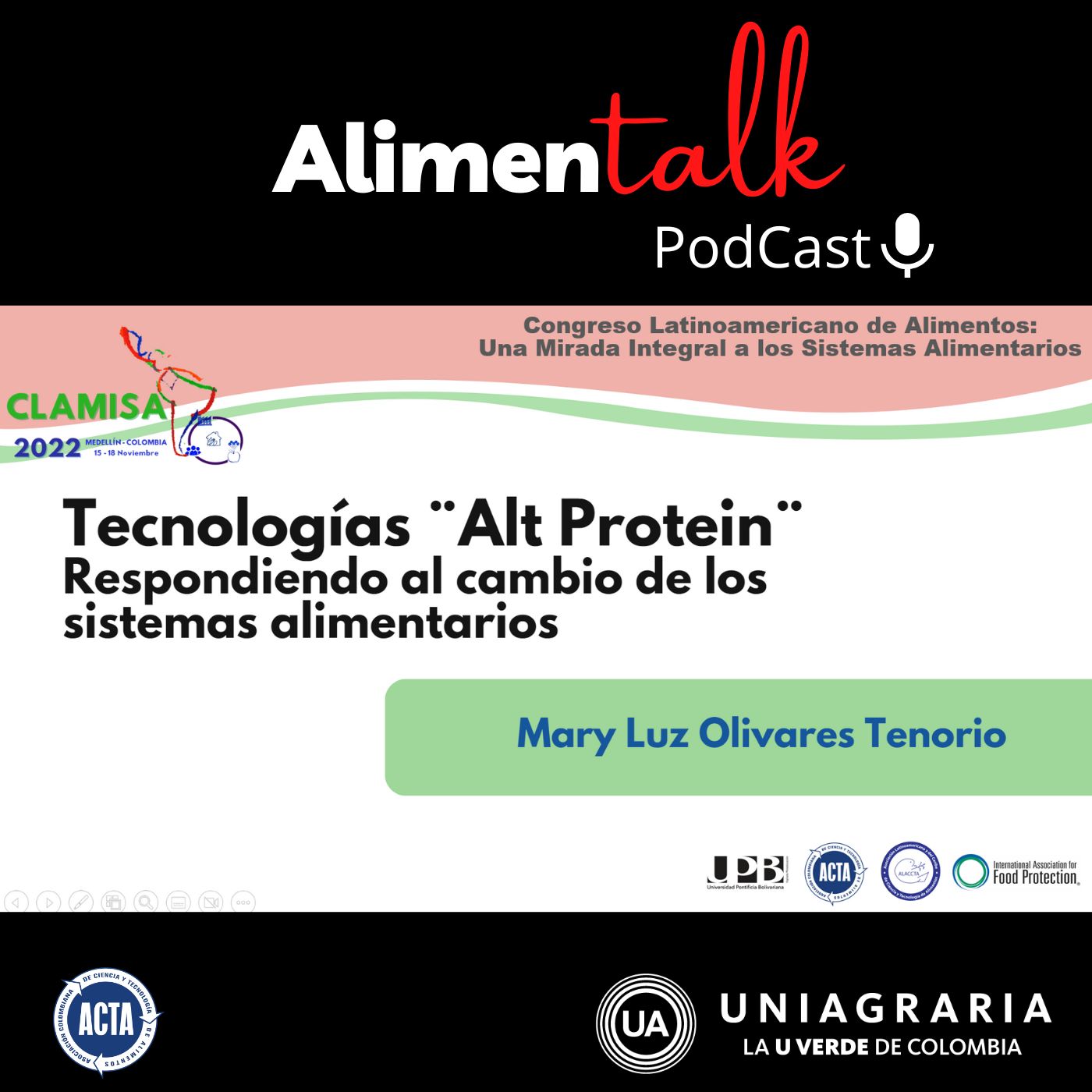 AlimenTalk podCast: Tecnologias Alt Protein Respondiendo al cambio de los sistemas alimentarios