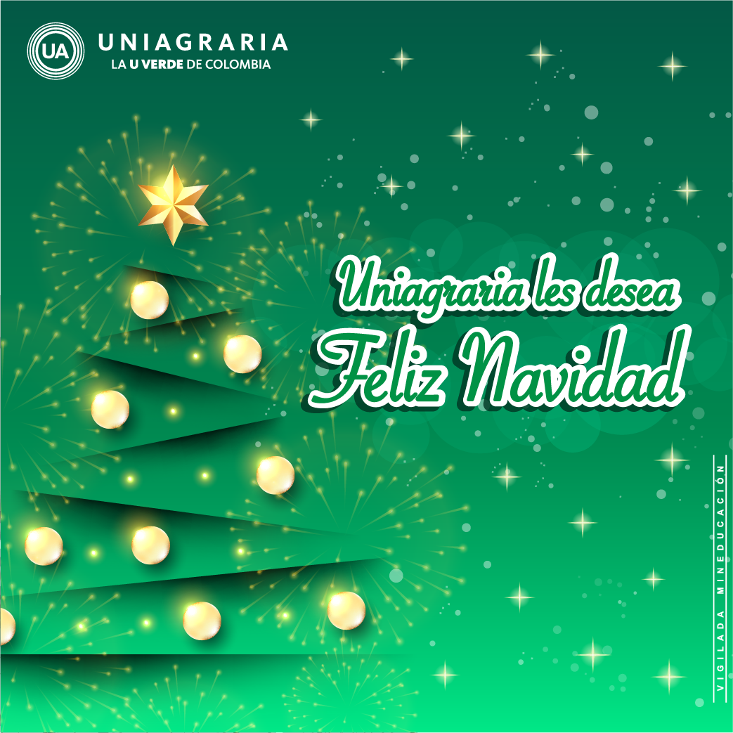 Uniagraria les desea Feliz Navidad