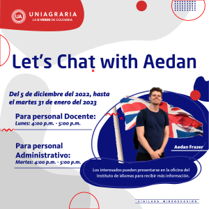 let’s chat with Aedan