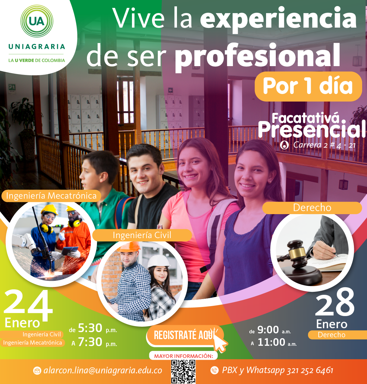 Vive la experiencia de ser profesional por un día – Facatativá