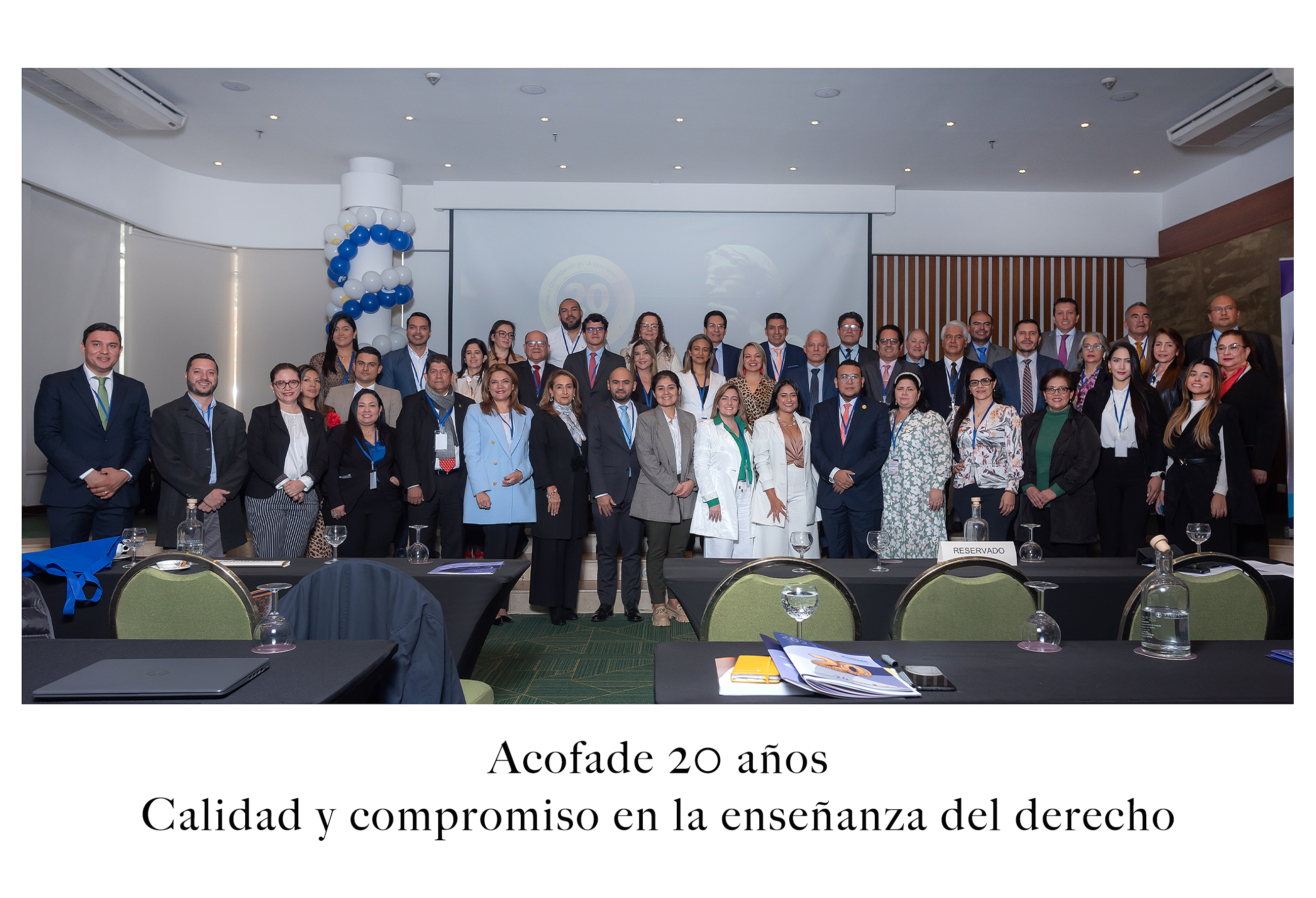XVI Asamblea General de Asociación Colombiana de Facultades de la Derecho – ACOFADE.