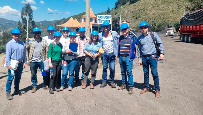 Visita a la empresa Carbones Quintana Alvarado S.A.S.