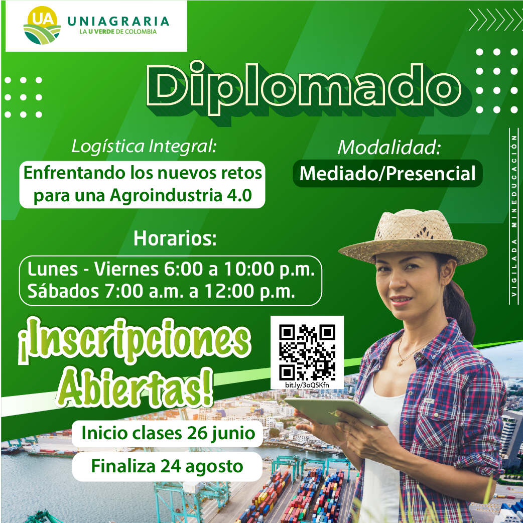 Diplomado en Logística Integral y Diplomado en Diseño de Bioprocesos