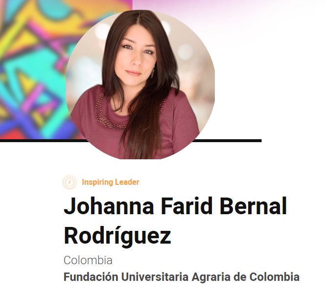 Felicitamos a la profesora Johanna Farid Bernal