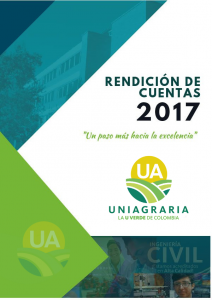 Informe de Rendición de Cuentas 2017