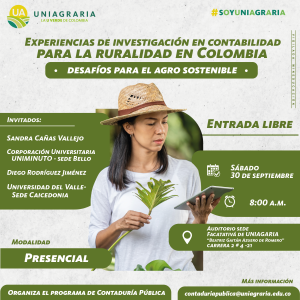 Experiencias de investigación en Contabilidad para la Ruralidad en Colombia