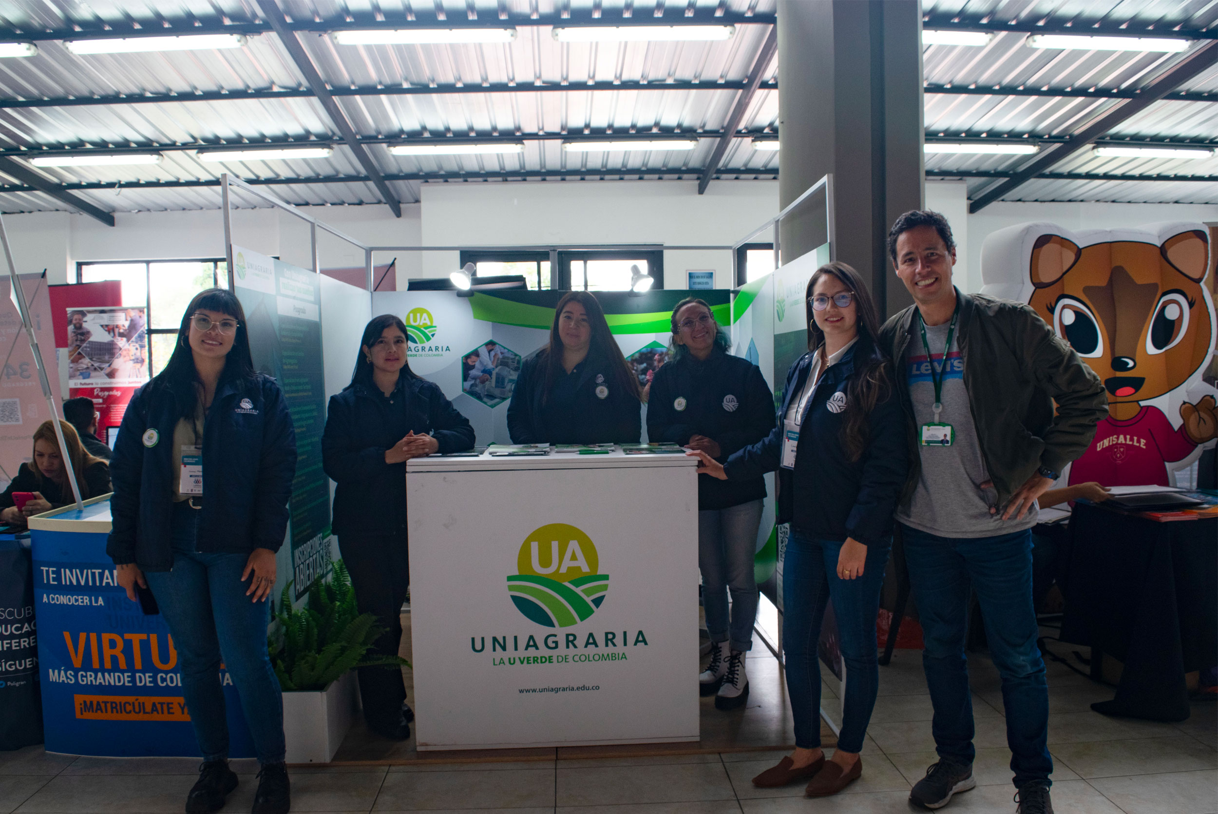 Uniagraria se destacó en la 1era Gran Feria Laboral y de Posgrados para Profesionales Titulados