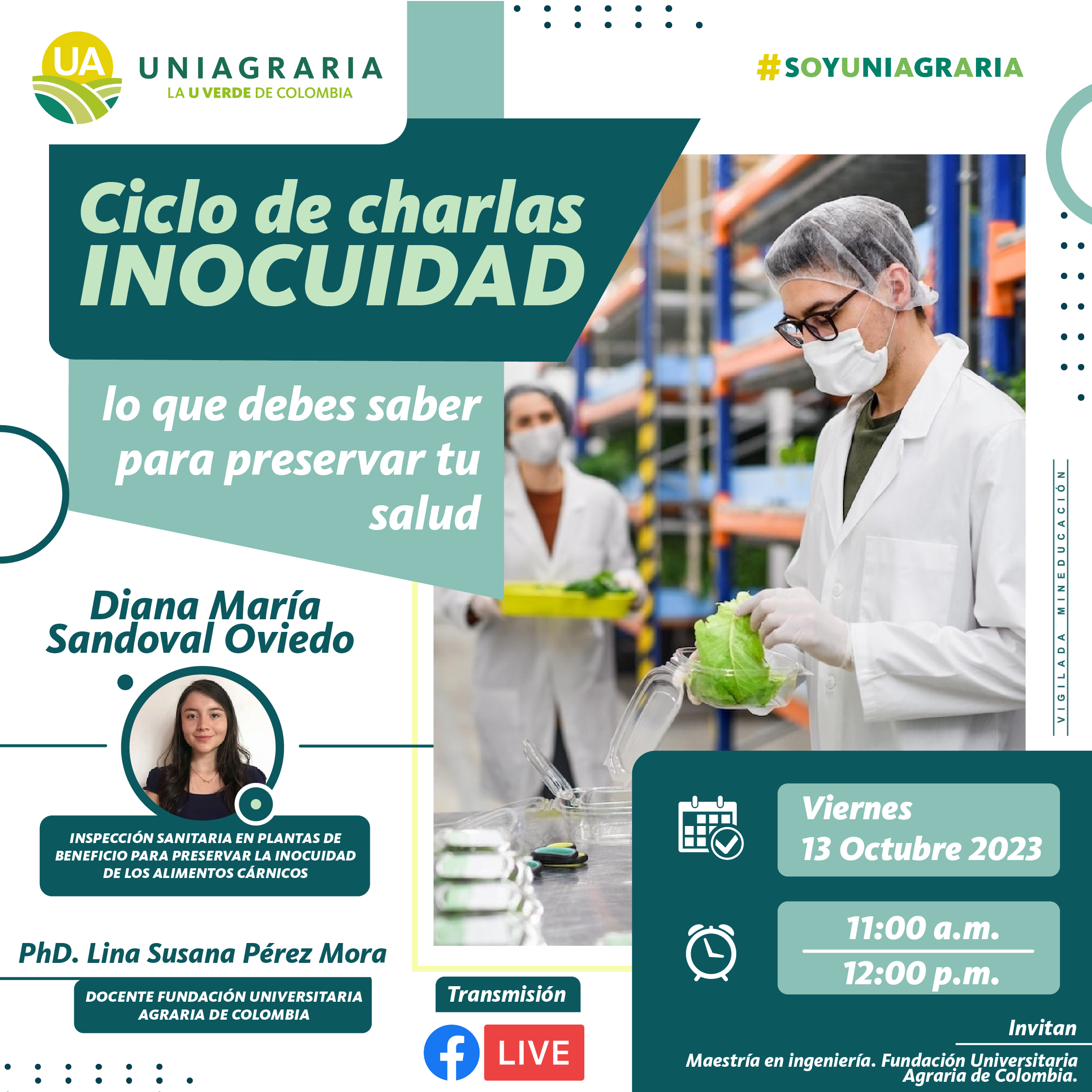 Ciclo de charlas Inocuidad – Microalgae nutraceuticals innovative food safety and health