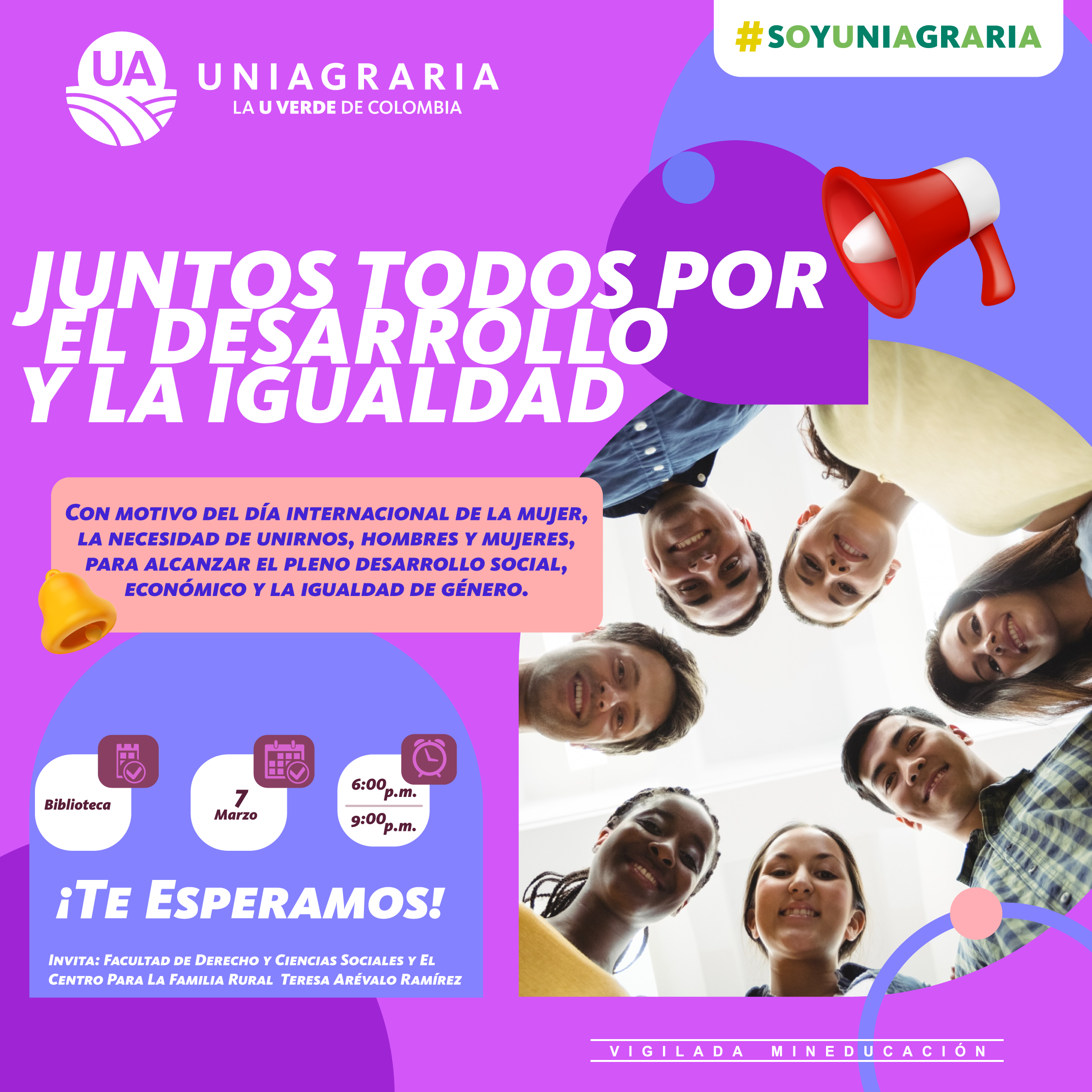 Todos juntos por el desarrollo y la igualdad