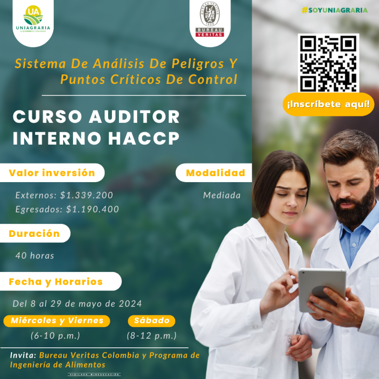 Curso auditor interno HACCP