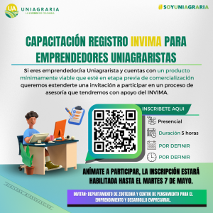 Capacitación registro Invima para emprendedores Uniagraristas