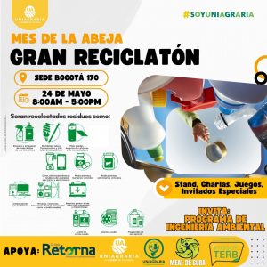 Mes de la abeja – Gran reciclatón