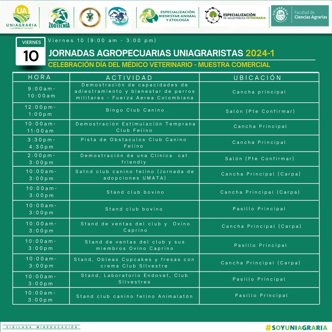 Jornadas Agropecuarias UNIAGRARISTAS